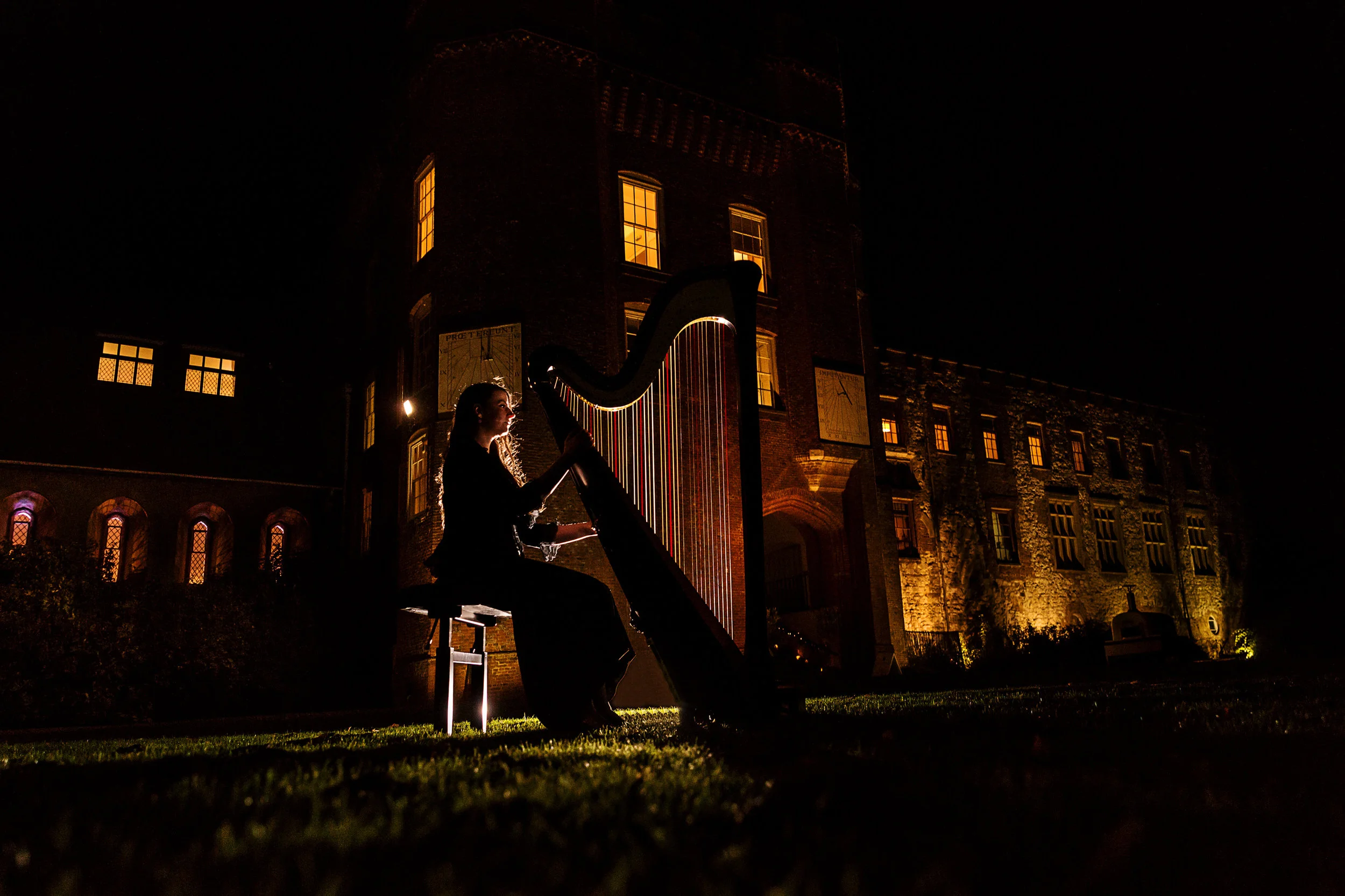Amy at Farnham Castle - photo by CG Wedding Photography