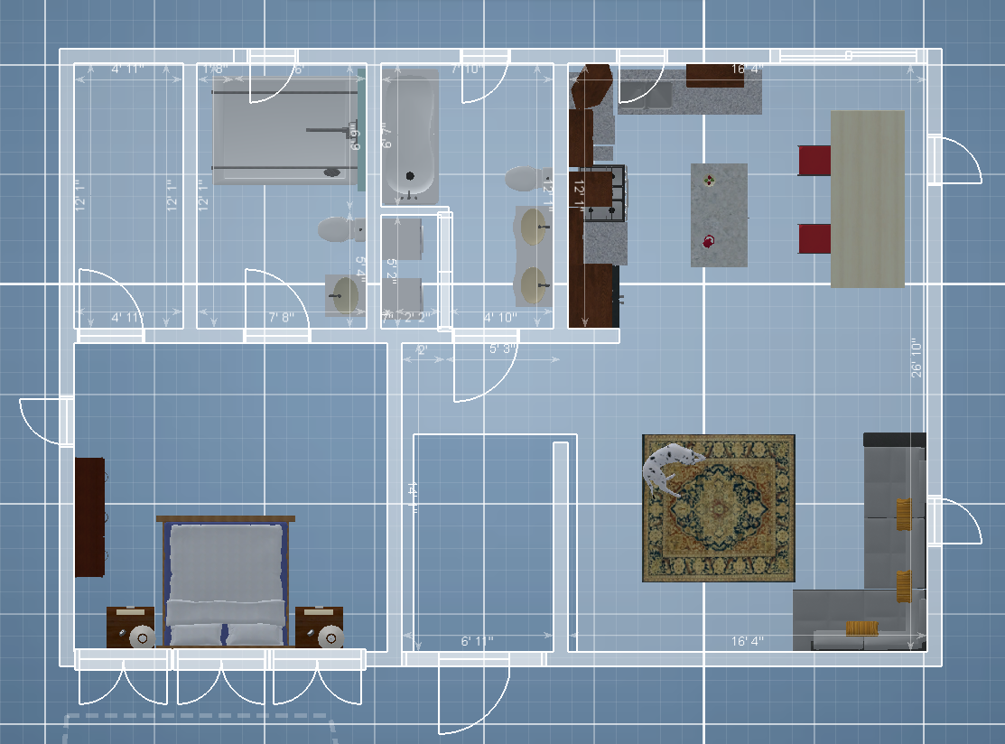 Design Software and a Master Bathroom