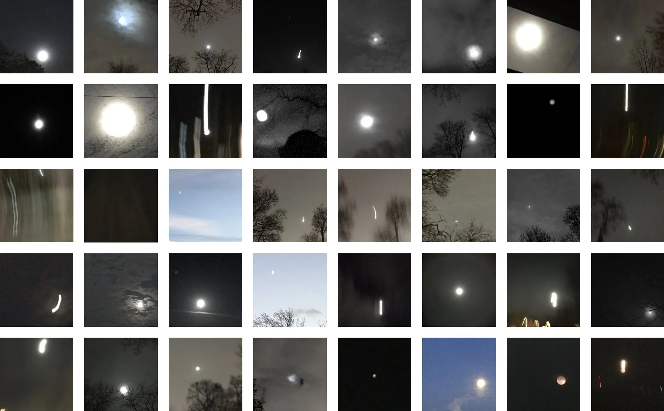  LUNES 2019-2025 | Éditions limitées de 5  79 cm x 122 cm | non encadrée 