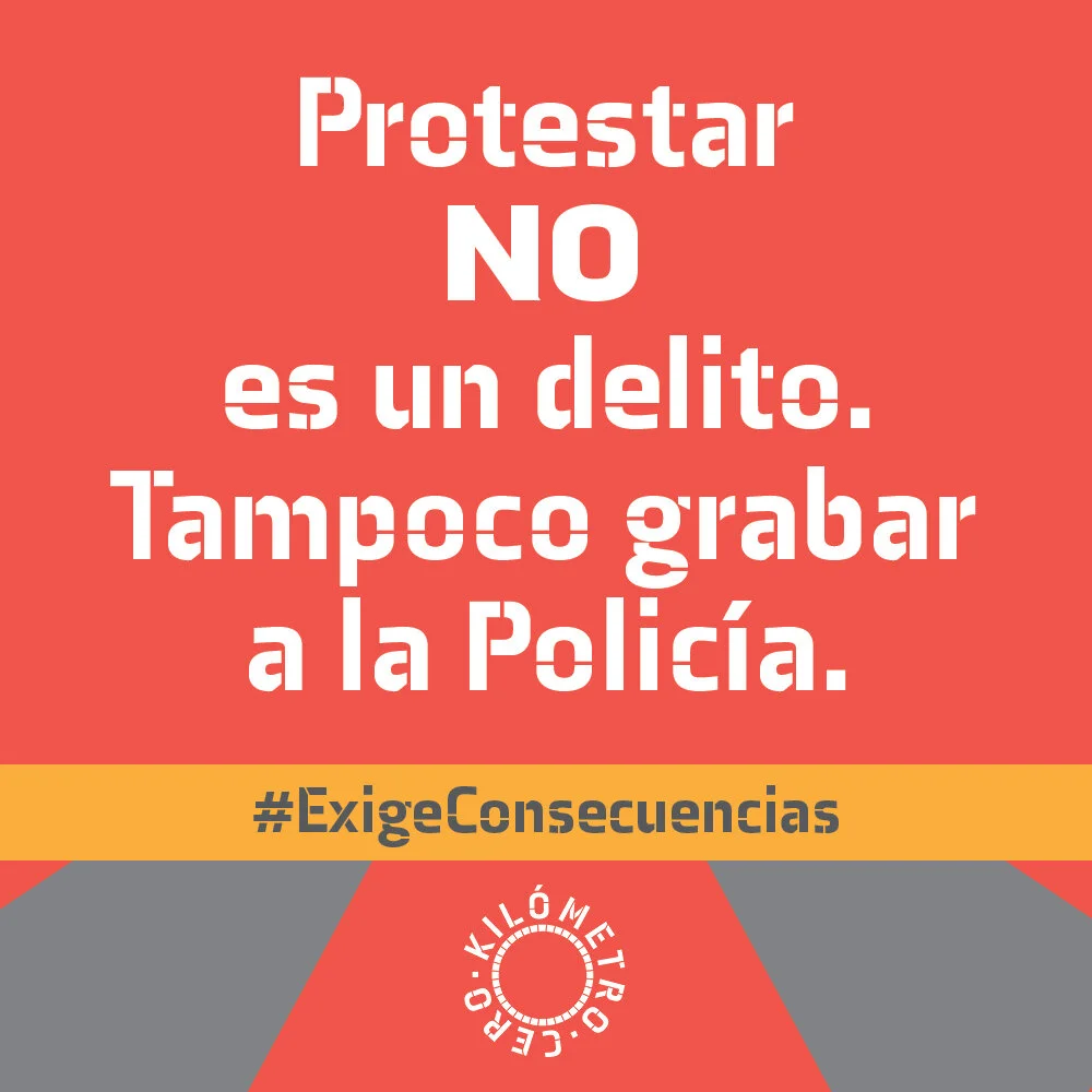 El trabajo de la Policía NO es arrestarnos para castigarnos