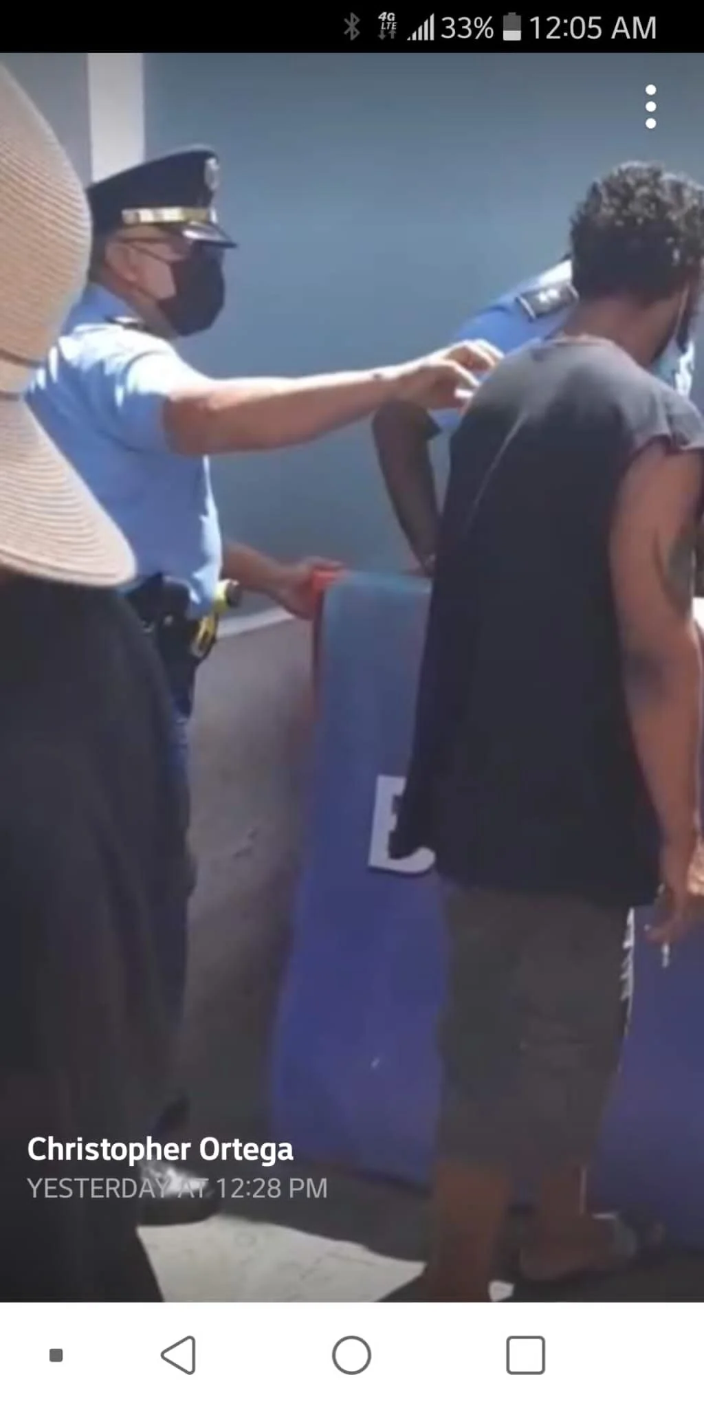 Km0 solicita Policía confirme que oficial que agredió a persona de la calle es el mismo que agredió a Colectiva Feminista en 2018