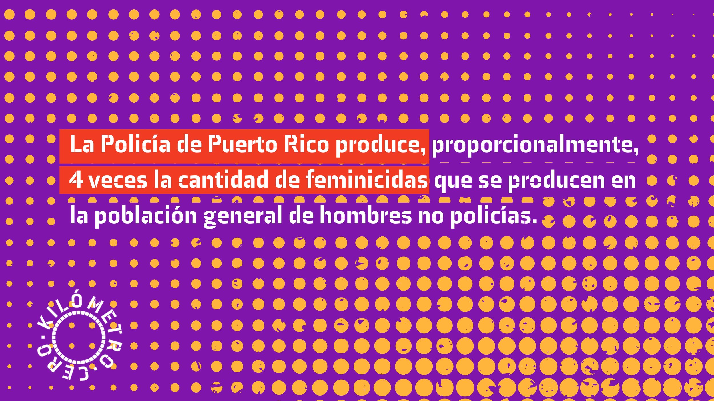 Nueva investigación de Km0: Hay 4.4 más feminicidas dentro de la Policía que fuera de ella