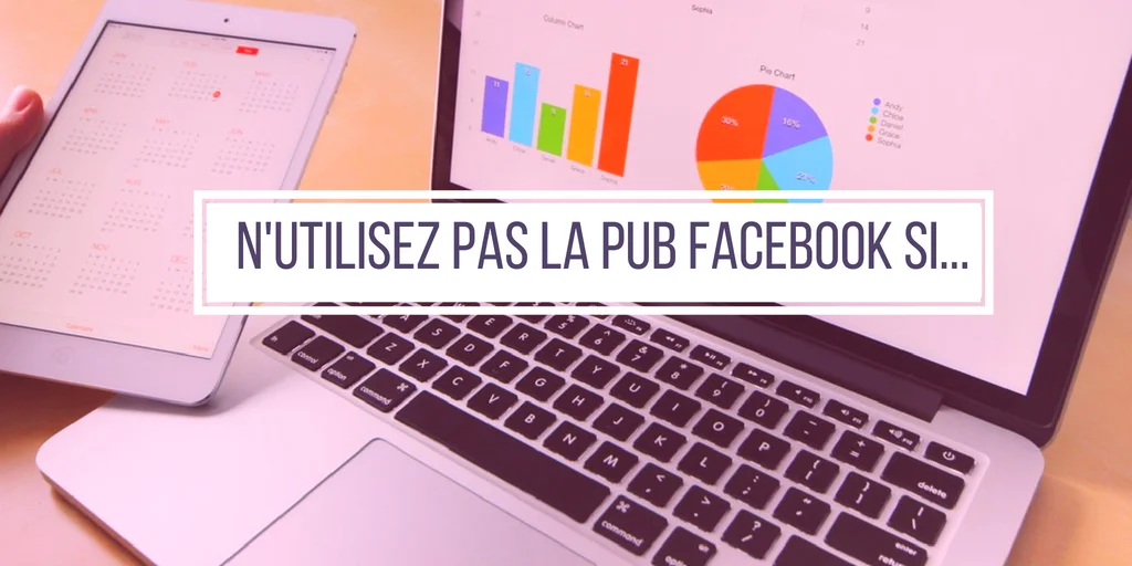 N'utilisez pas la publicité Facebook si...