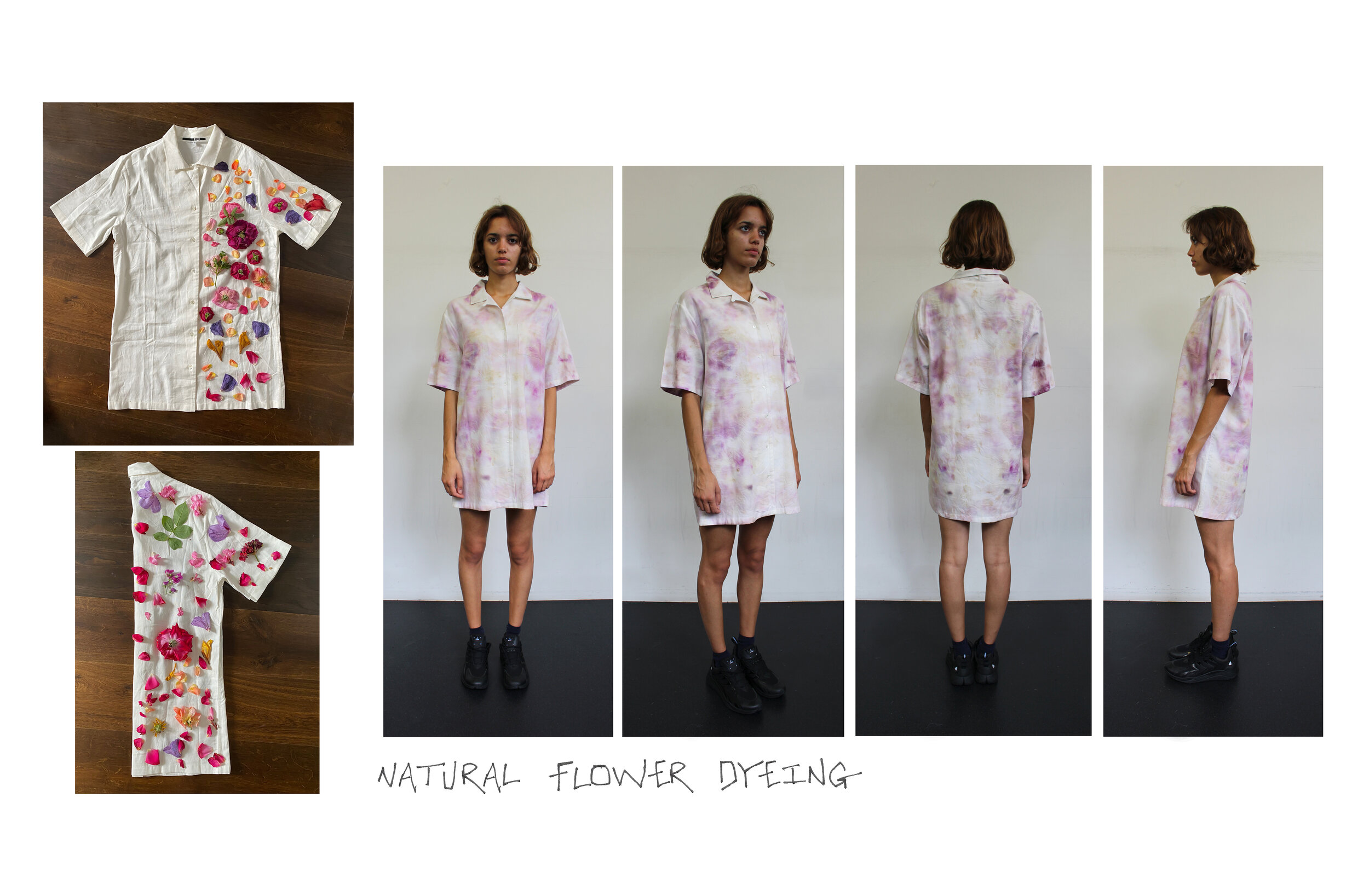  Flower dying experimentation for MCQ Grow up collection  