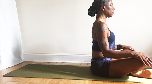 sukhasana.
