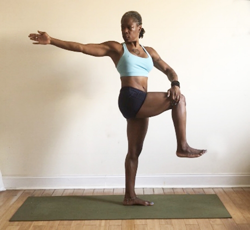parivrtta hasta padangusthasana.