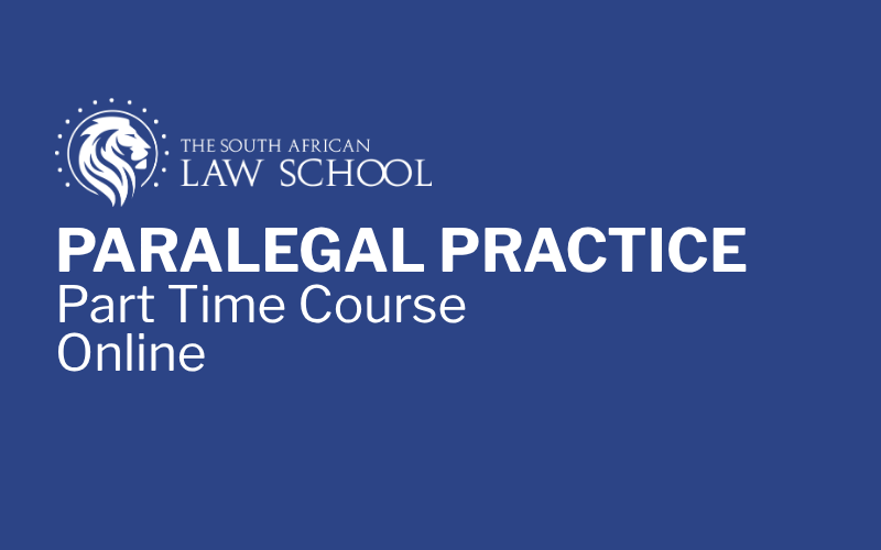 Paralegal Practice Course (Part Time) 