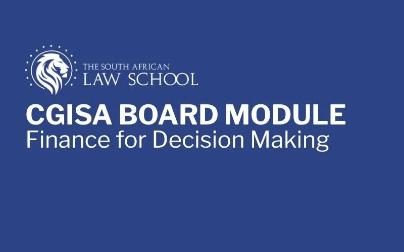 CGISA Board Module: Finance for Decision Making