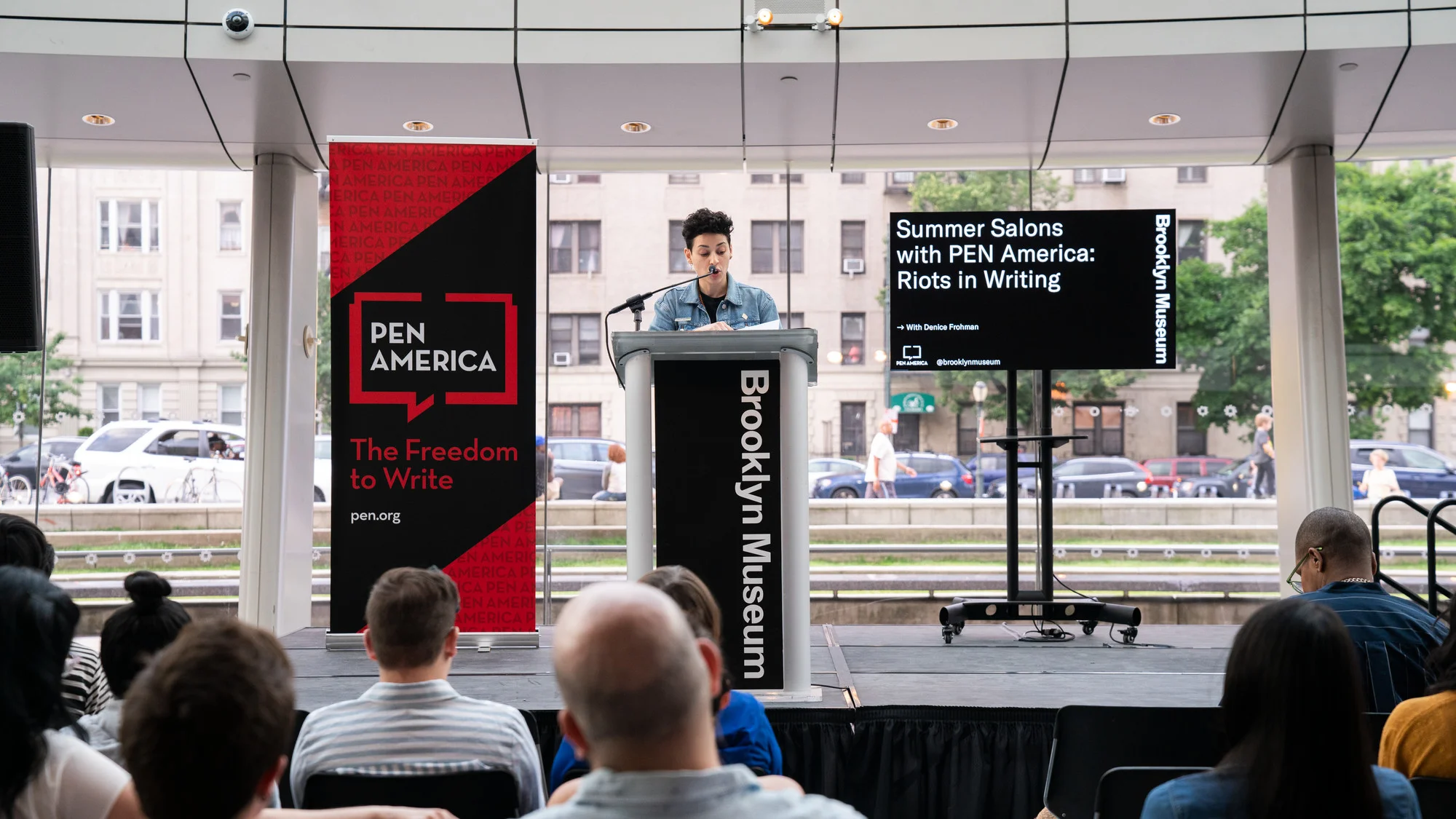 Brooklyn Museum & PEN America. Photograph © Alyza Enriquez