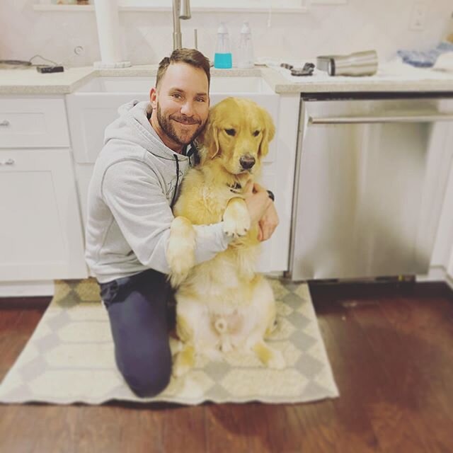 Welcome to the @avdogtraining pack Hudson 🐕 #dogsofinstagram  #dogtraining #atlanta  #retrieversofinstagram #goldenretriever #avdogtraining #obedience #behavior #tricks #fun #likes #followus #share #friday