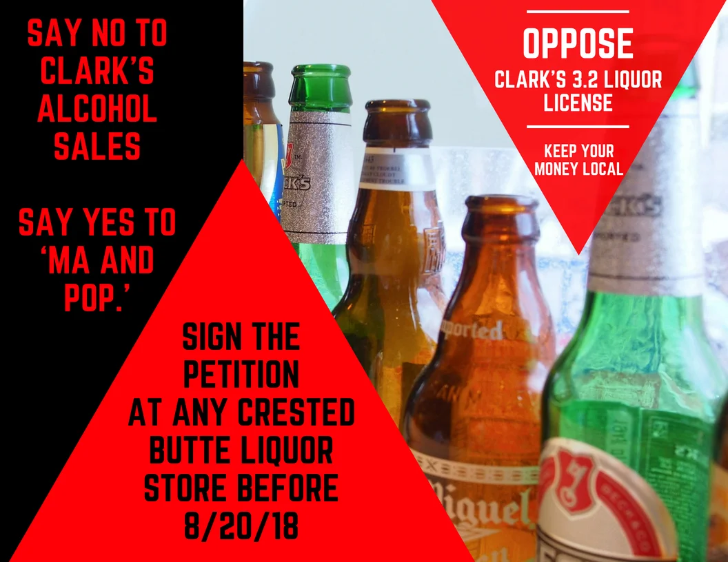 Oppose Clark's Market 3.2 Liquor License!