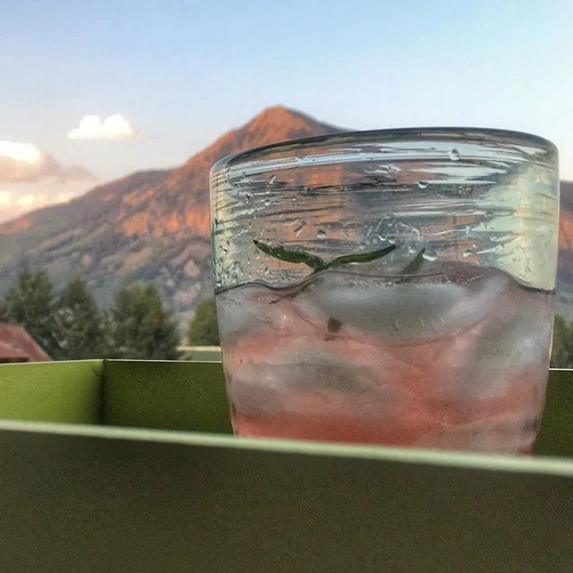 Rhubarb Shrub Cocktail by Dara featuring Green House Gin