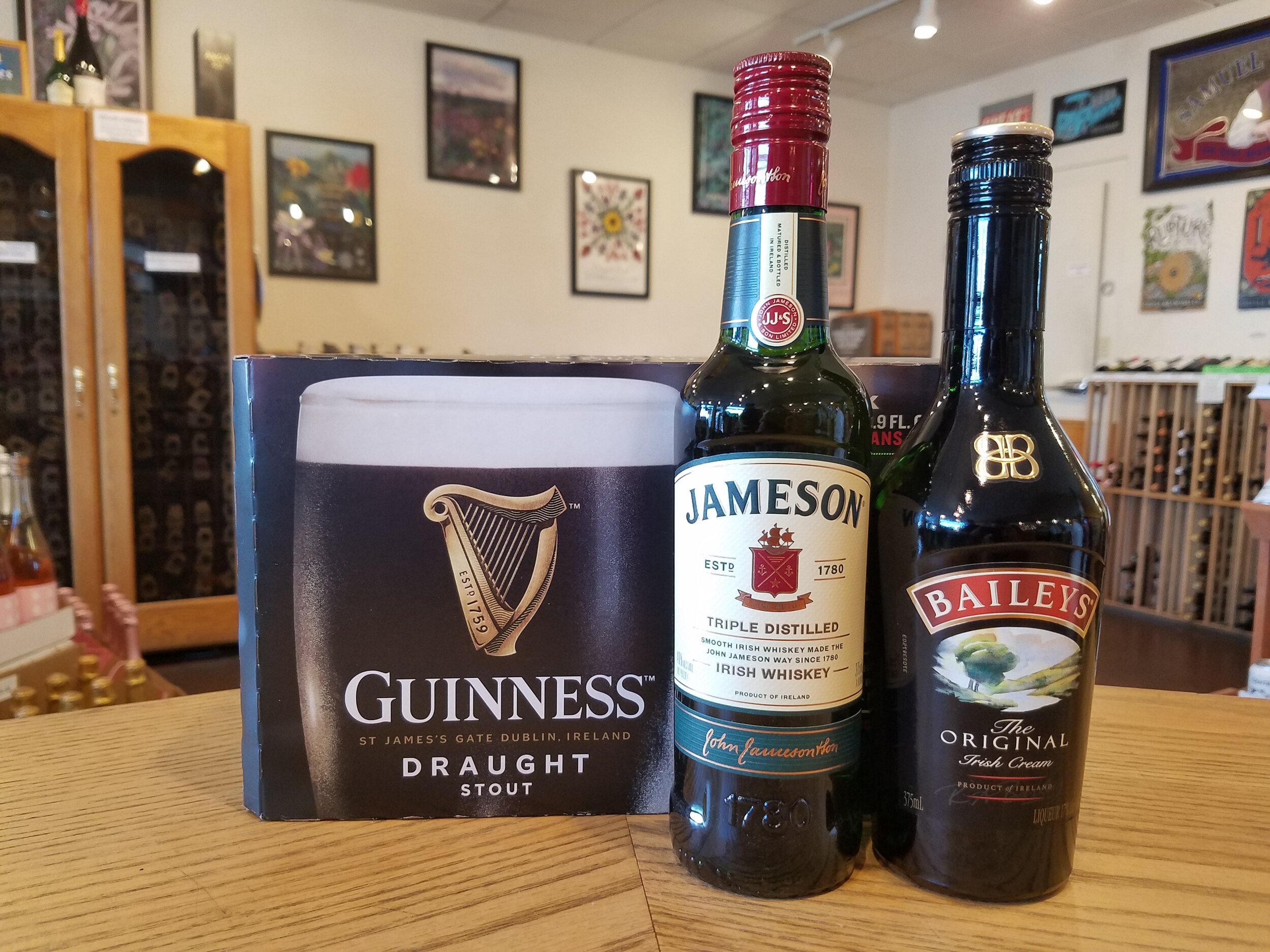 Patrick’s Day Irish Car Bomb Bumper Sticker Decal ~ Guinness Beer Baileys St 