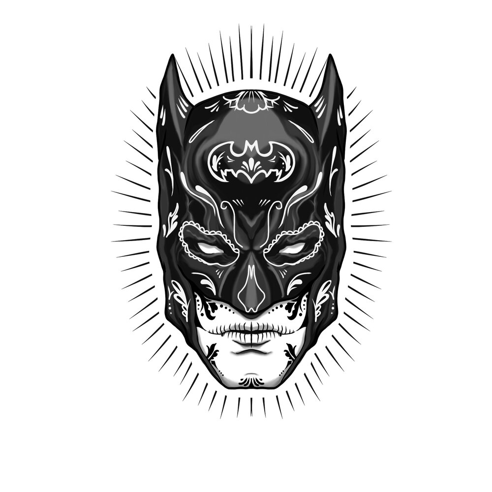 Sugar Skull Batman — ANAXINK