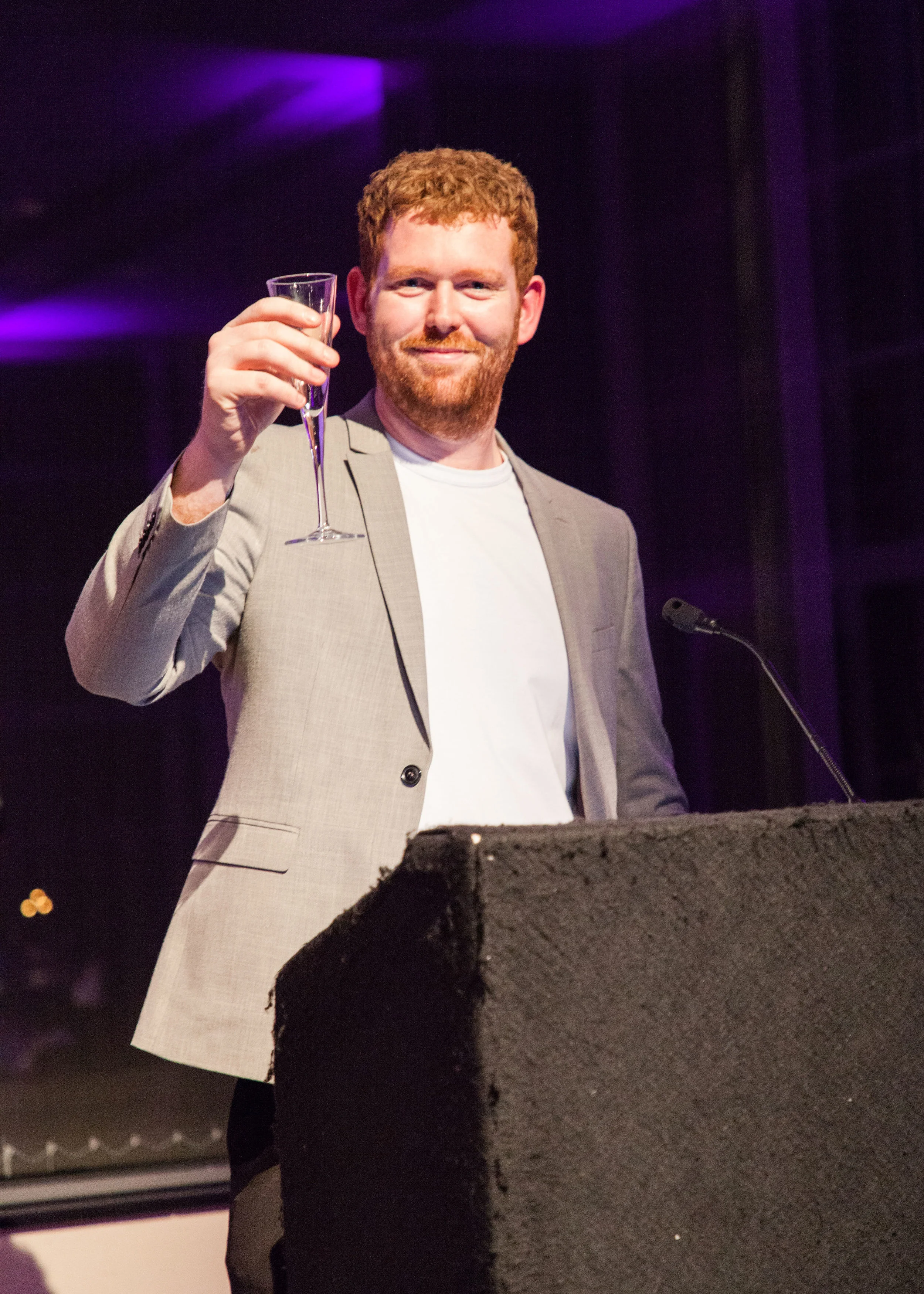 Sam Johnson at The Hairdressers’ Charity Ball / 📸 Hikaru Funnell @capturecollect