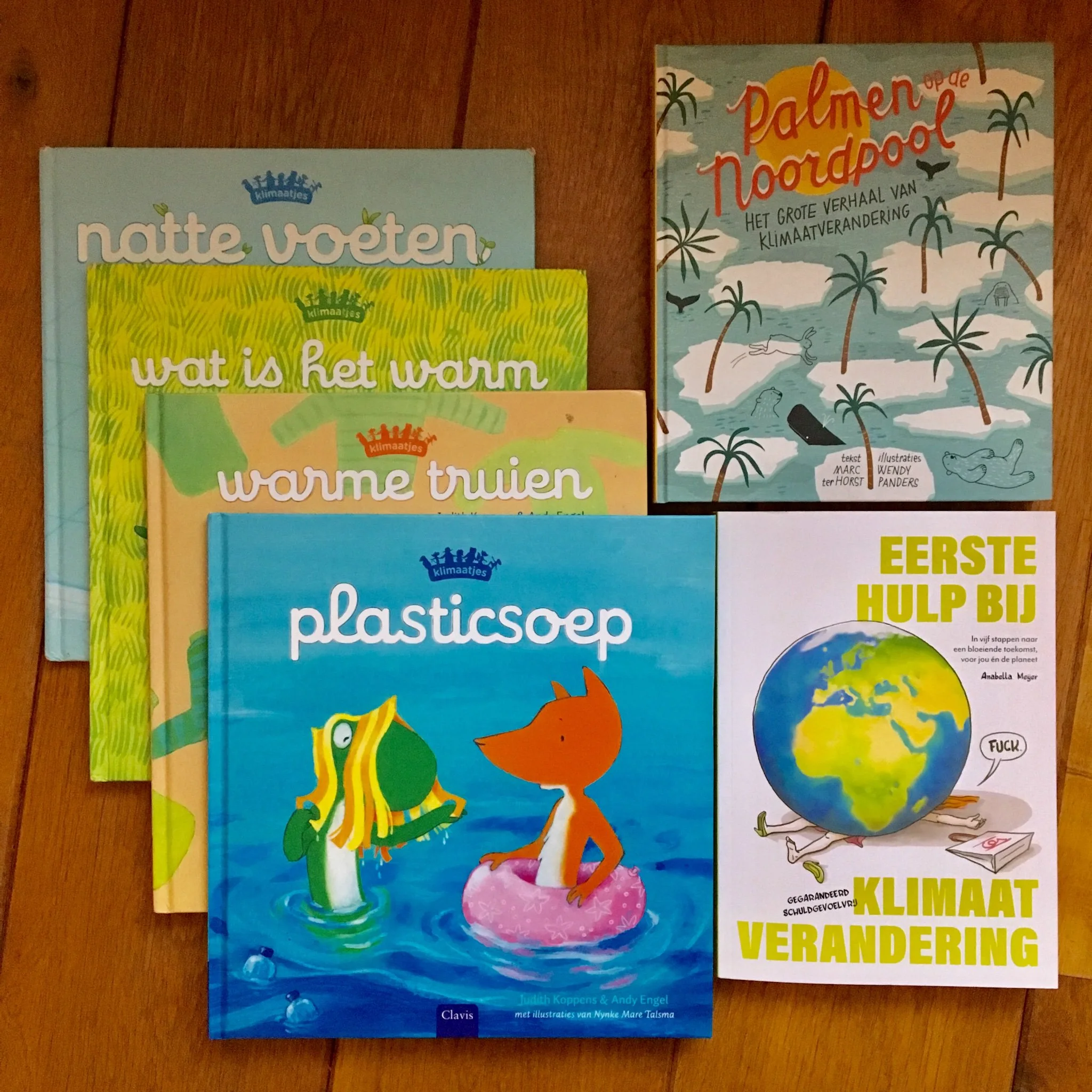 Zelfs medeklimaatboekauteurs bestelden #EHBKV! Wauw.