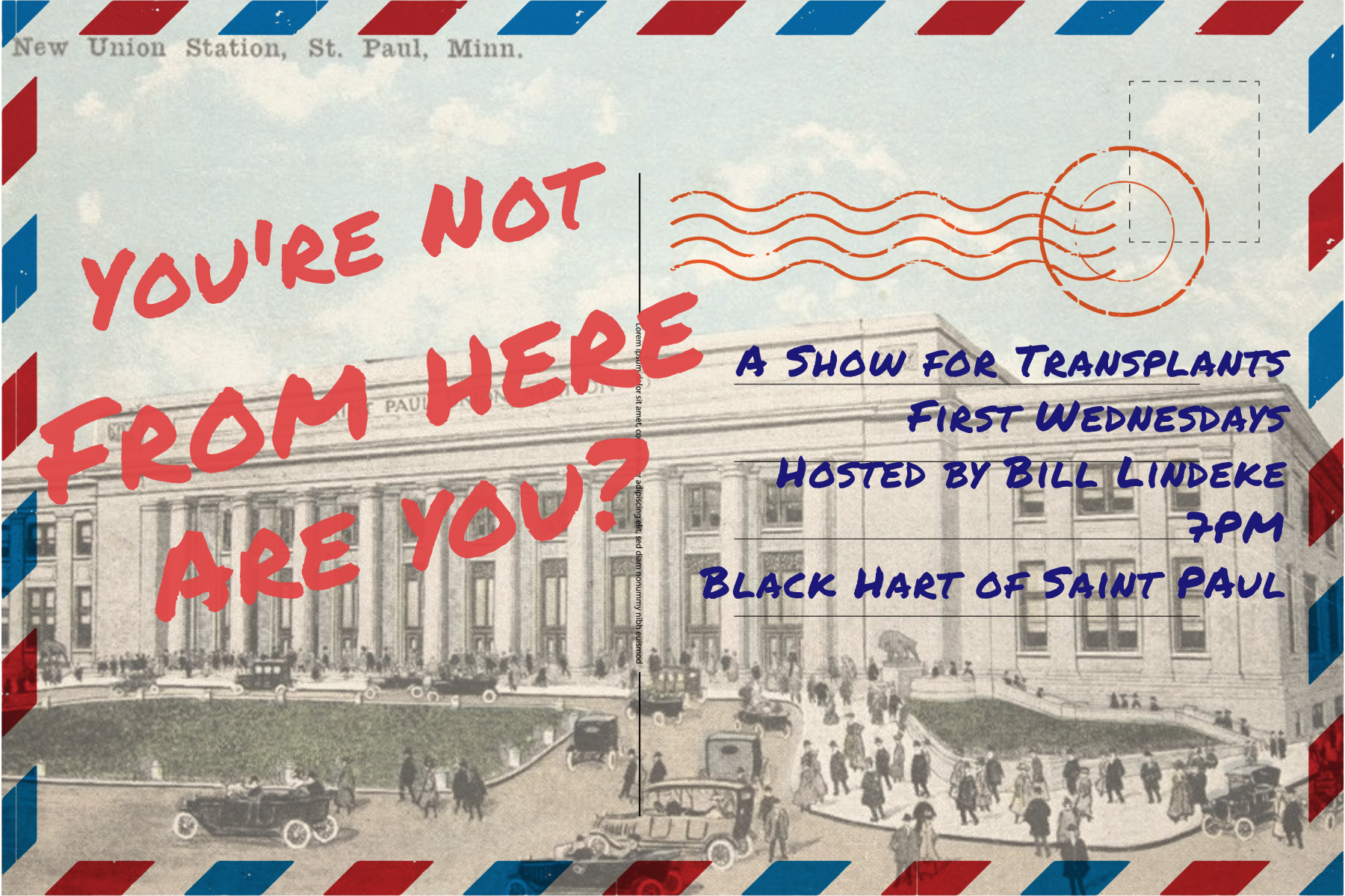 You're Not From Here, Are You?