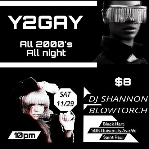 DJ Shannon Blowtorch Presents Y2Gay $8
