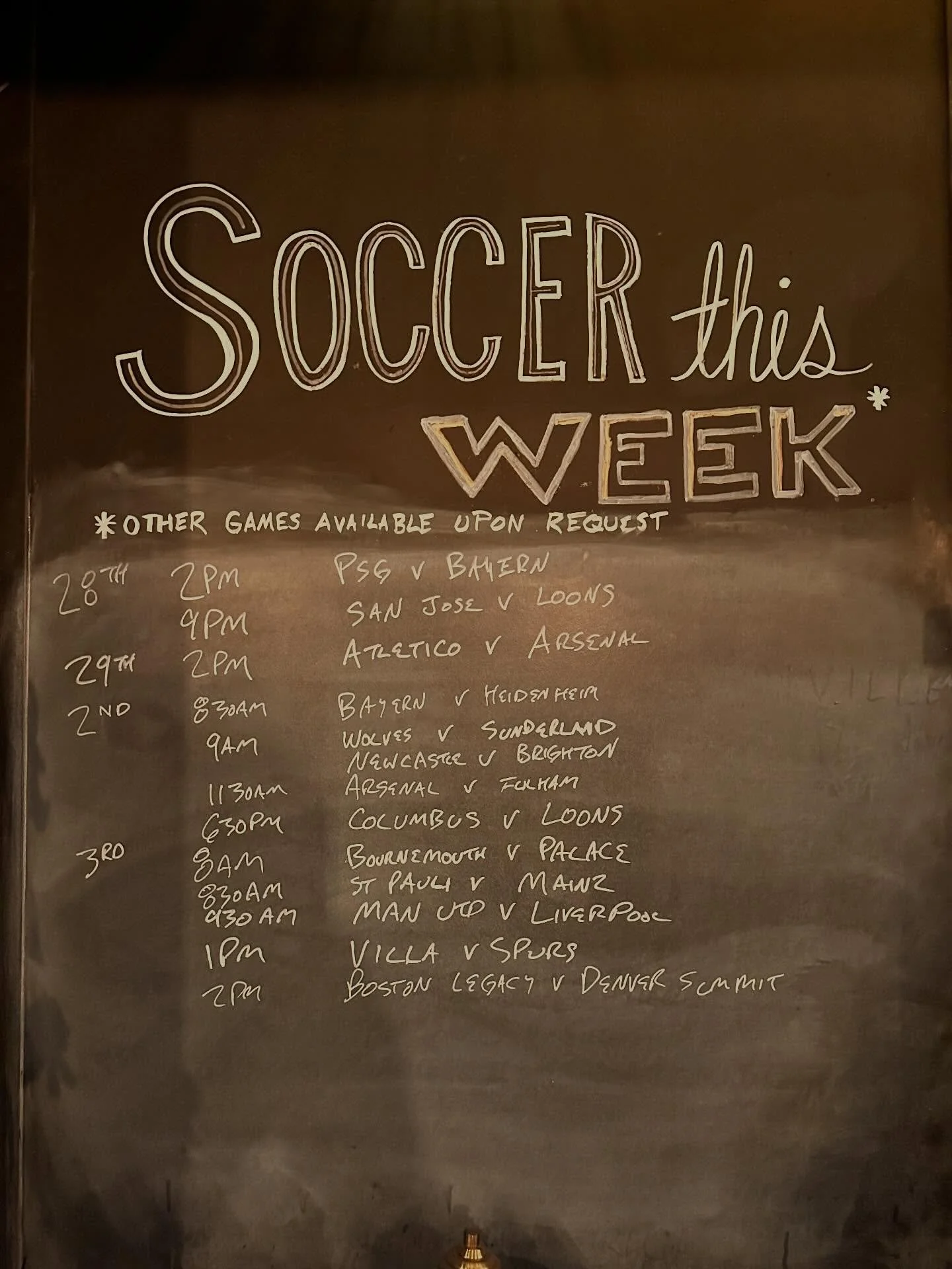 How bout some soccer