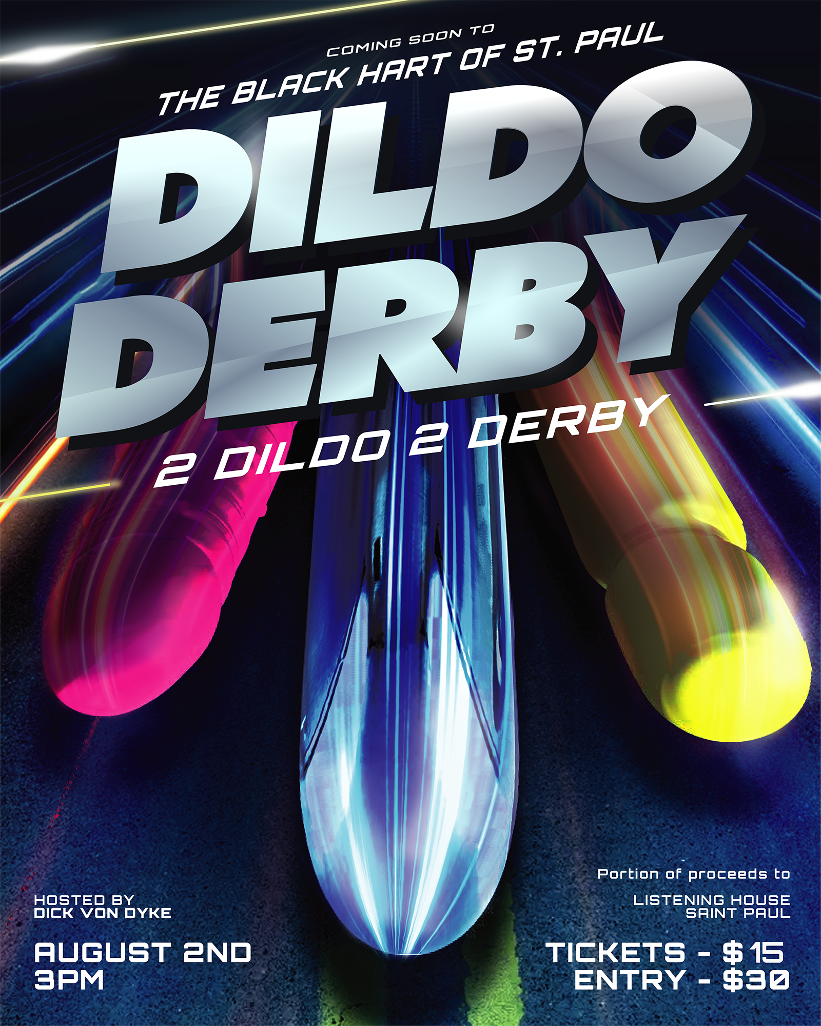 Dildo Derby Pay-Per-View August 2nd
