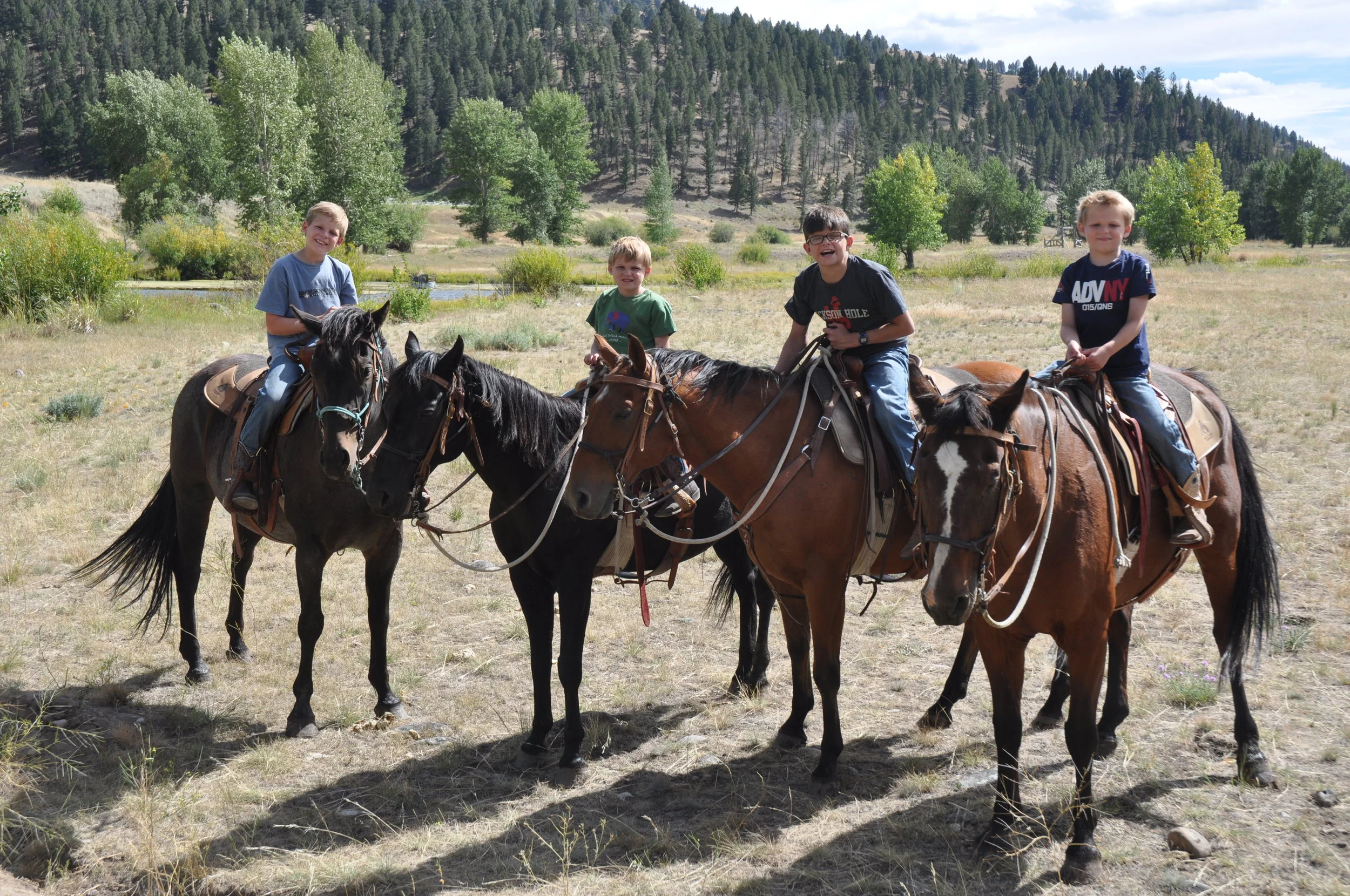 Family Trip to a Ranch