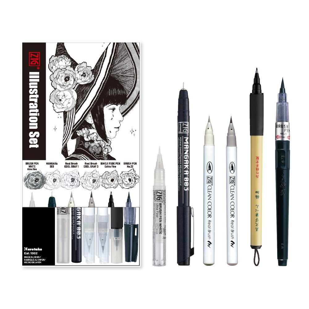 The best white-out pens for manga illustration, and how to use