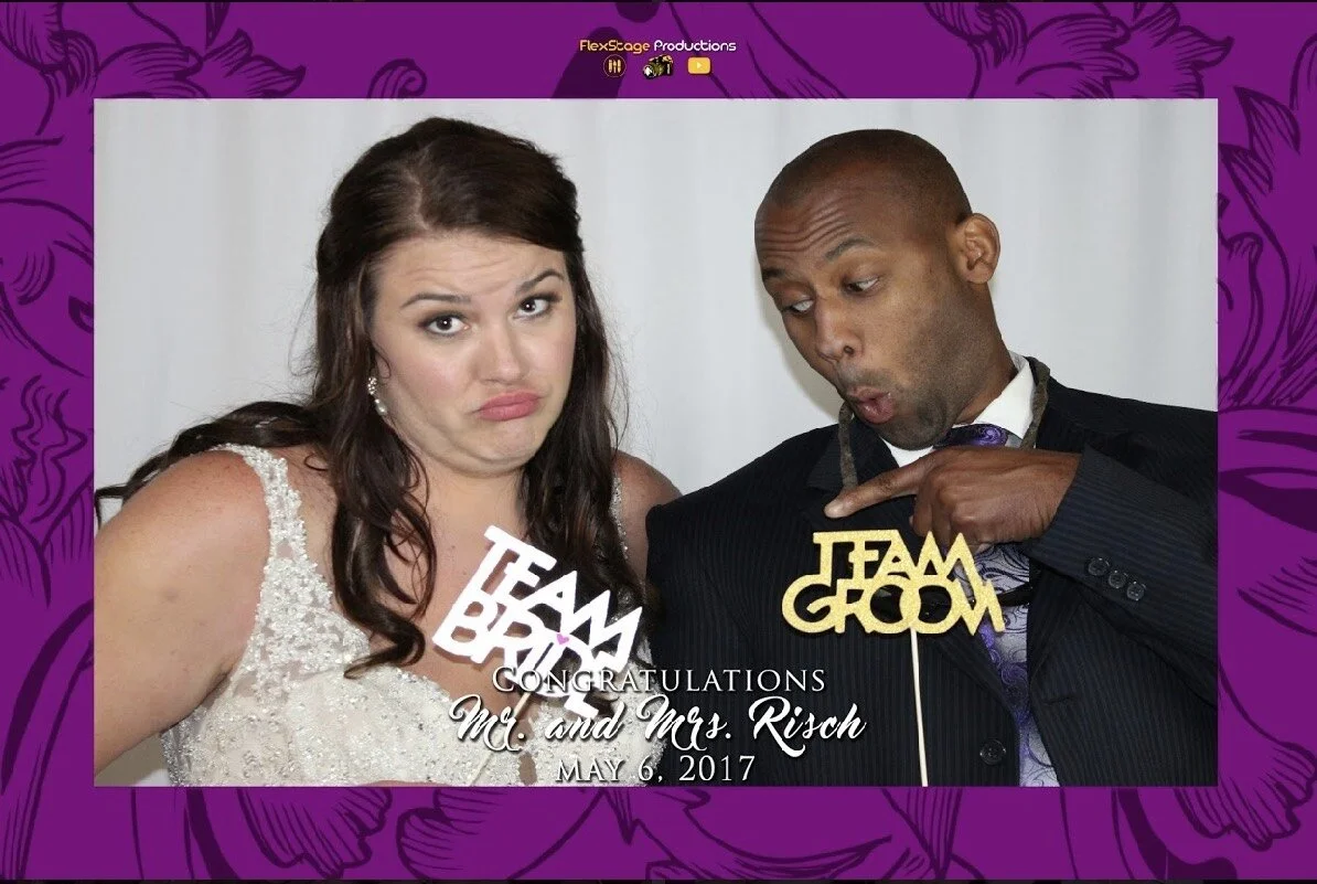 Congratulations Mr. and Mrs. Risch!
#flexstagephotobooth #photobooth #photo #photography #congratulations #wedding #reception #teambride #teamgroom