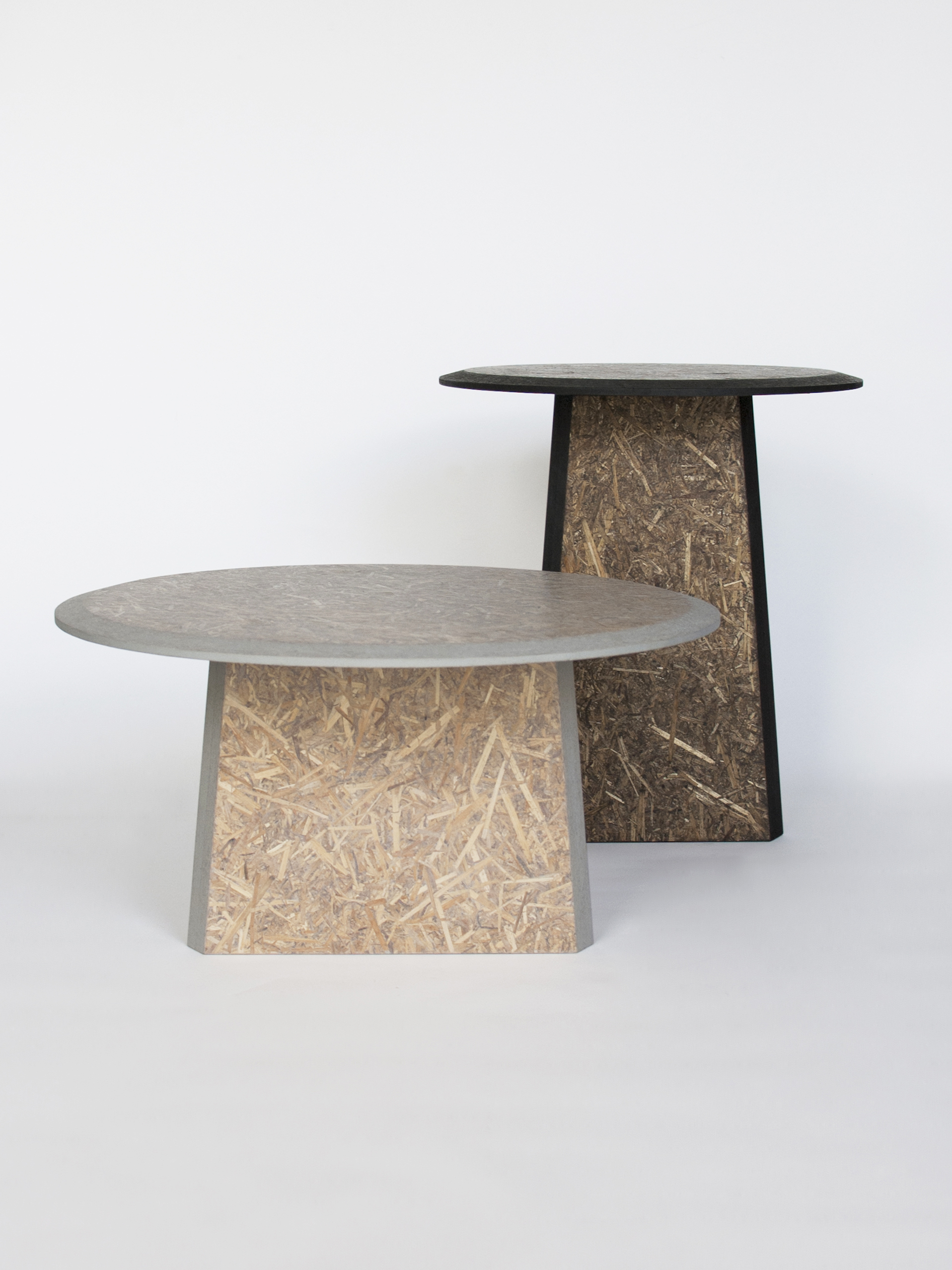 Straw sidetables -gray and black_front view 1- David Deksen Design.jpg