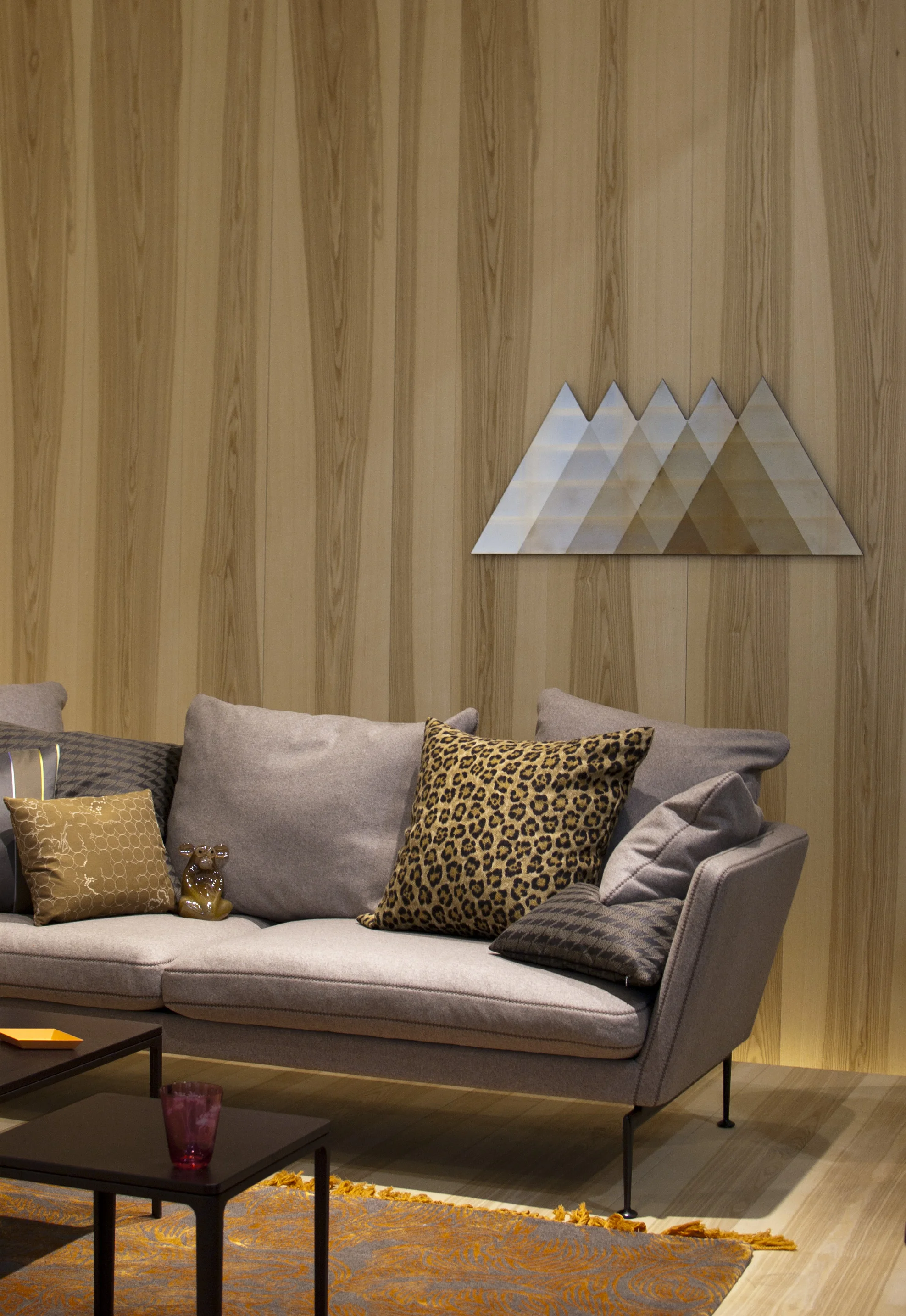 Transience Mirror at Vitra stand - Salone del Mobile