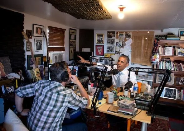 Marc Maron and Obama