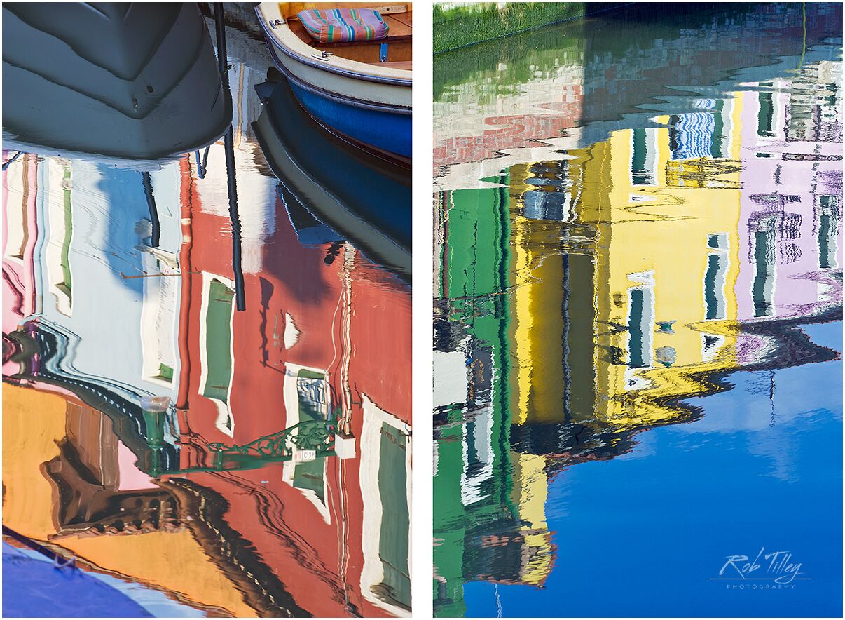 Canal Reflections Diptych