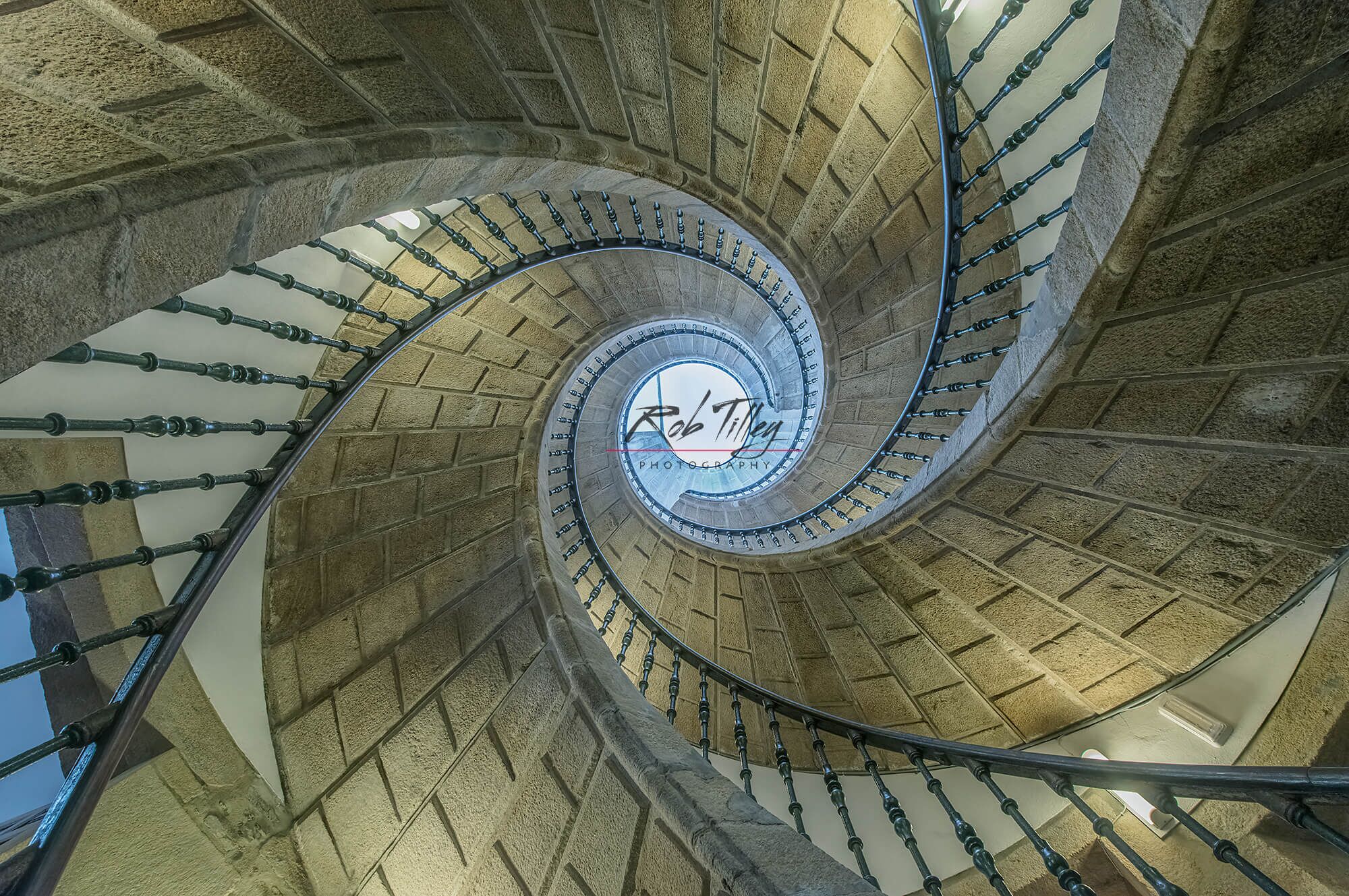 Triple Spiral Staircase