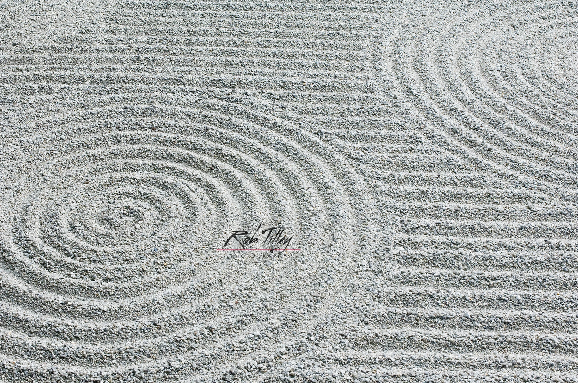 Raked Sand
