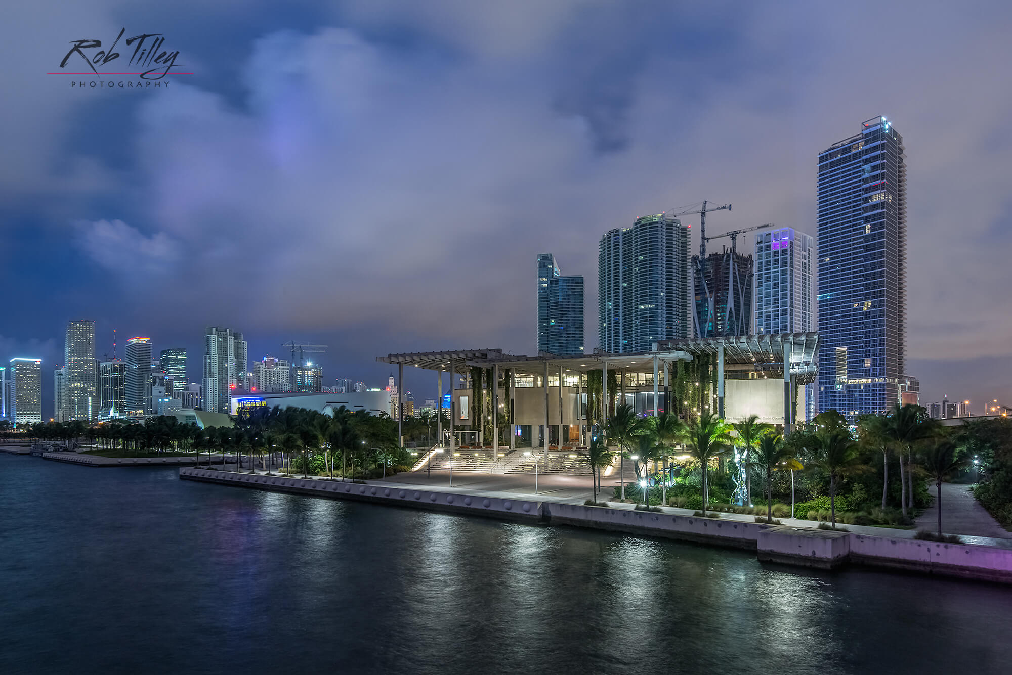Miami Waterfront Dawn