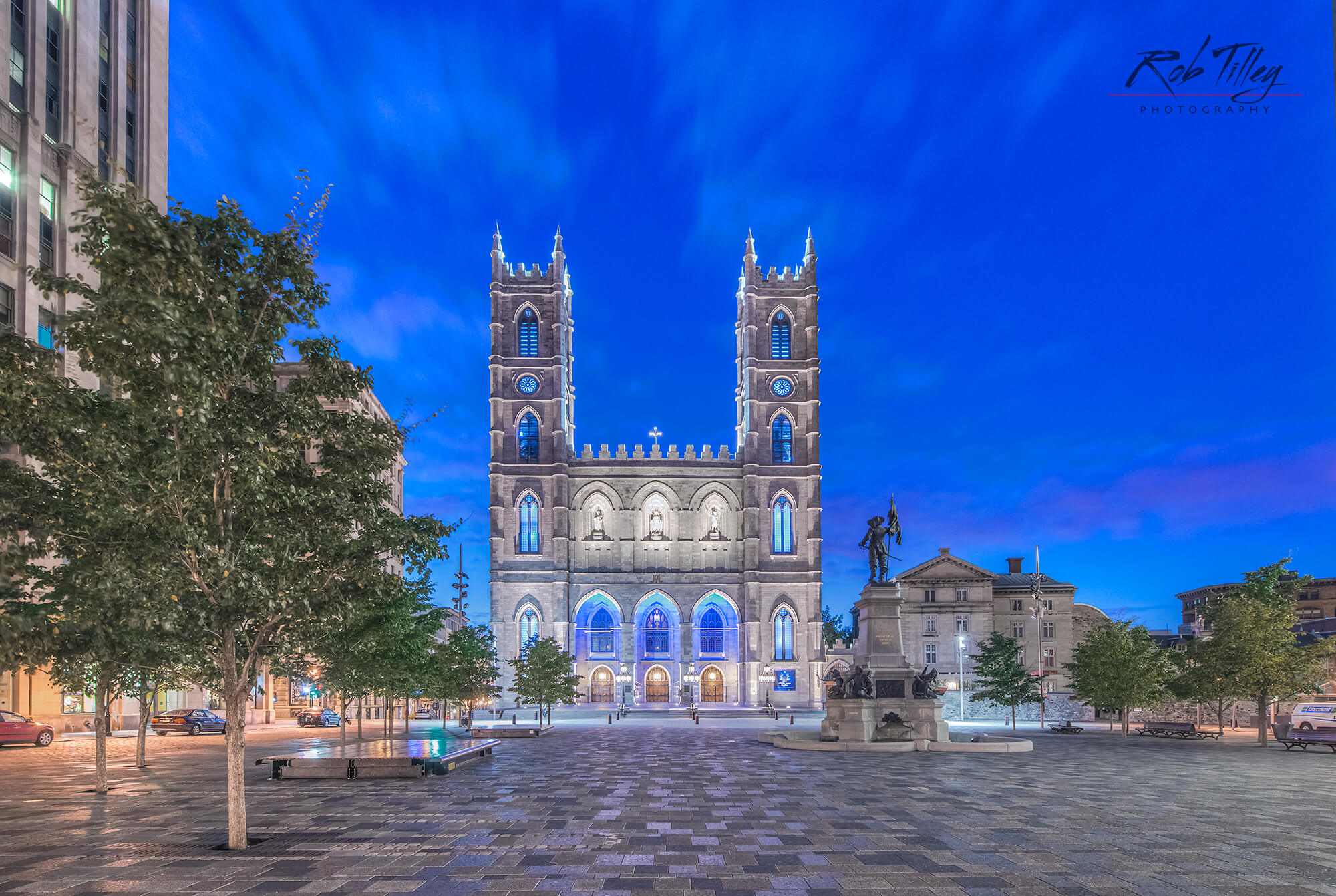 Notre Dame Basilica Dawn