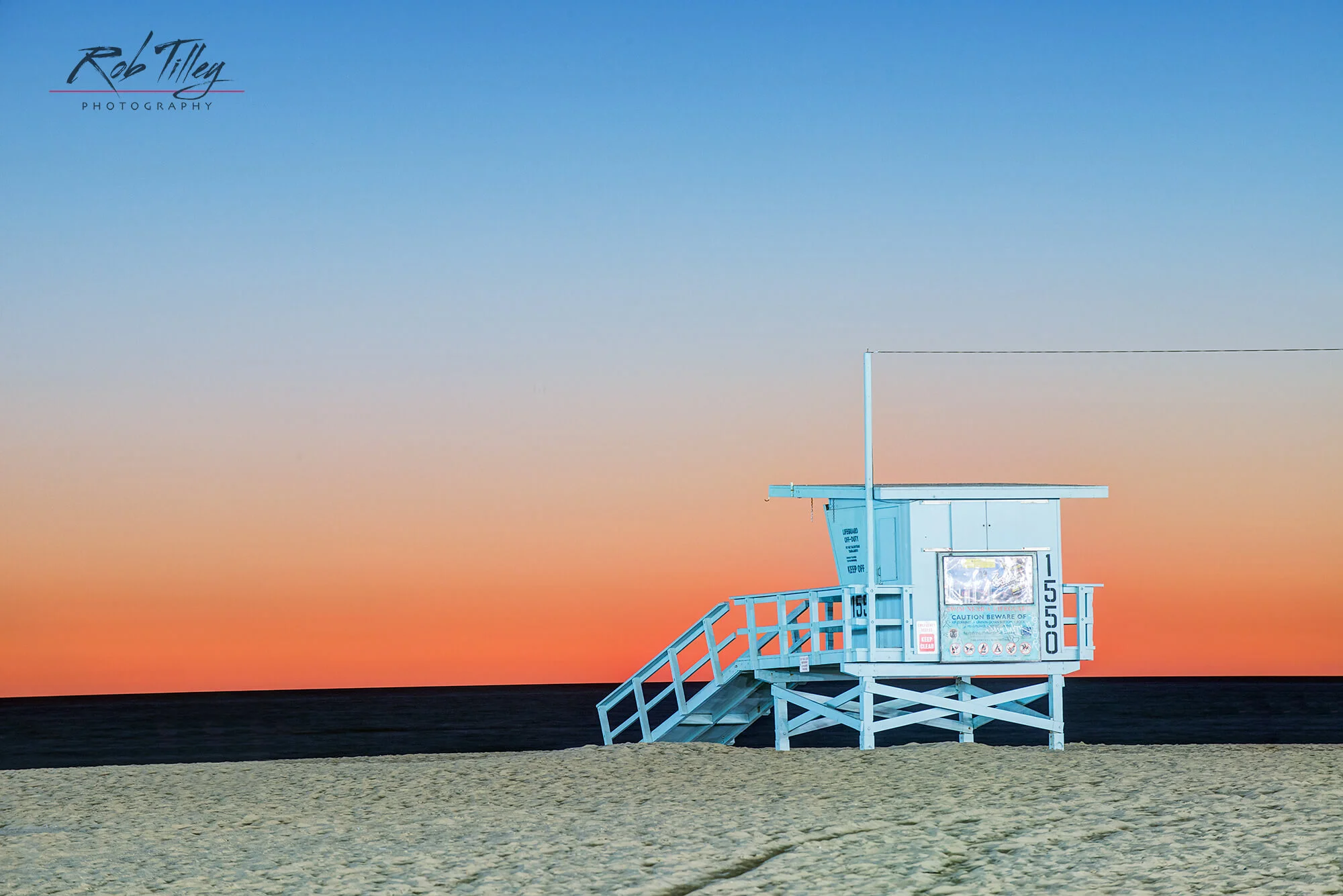 Santa Monica Beach Sunset I