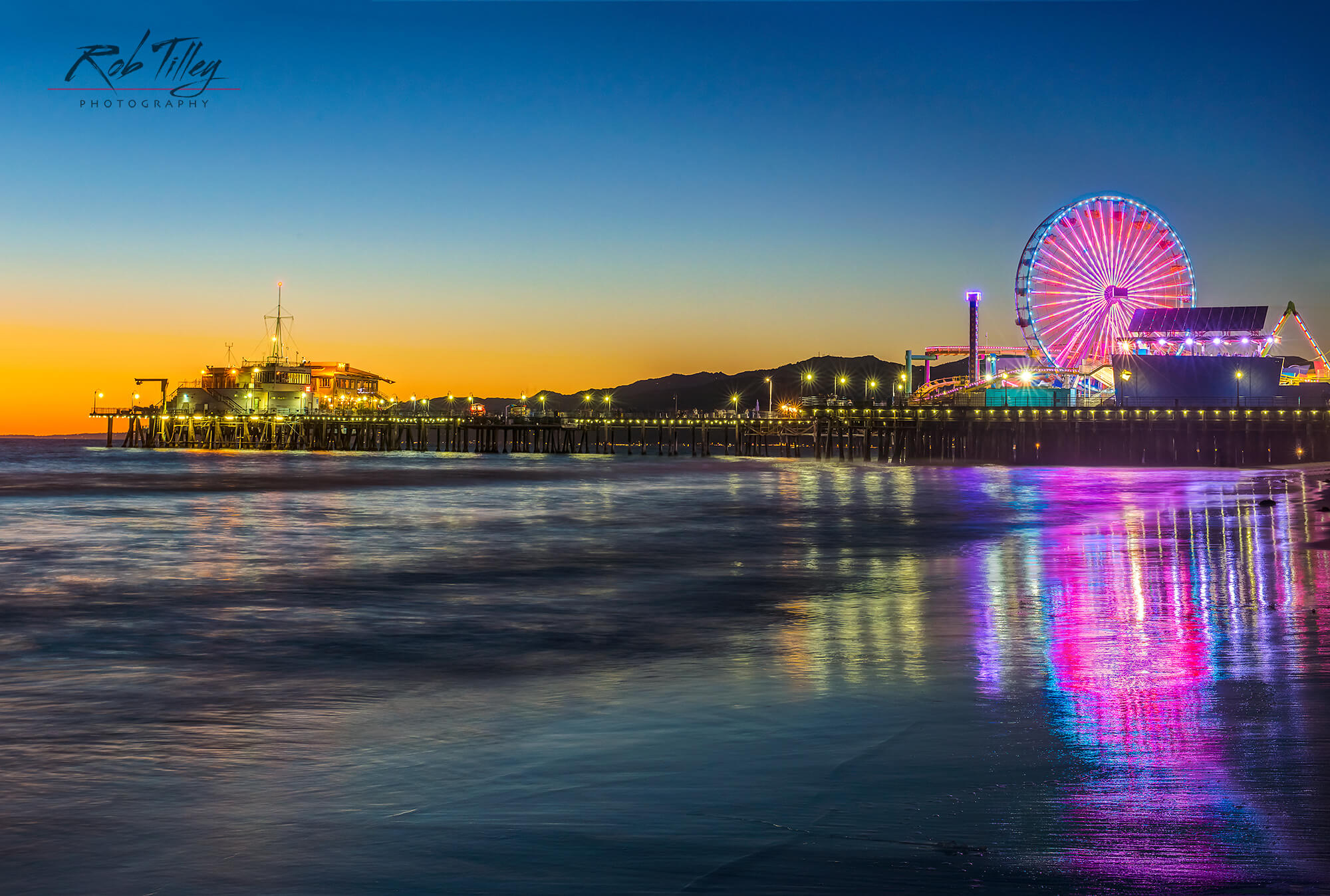 Santa Monica Pier Sunset