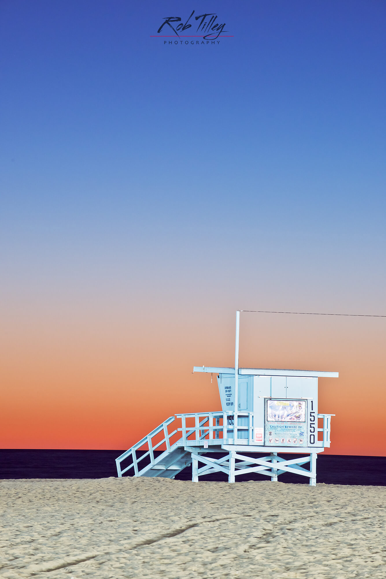 Santa Monica Beach Sunset II