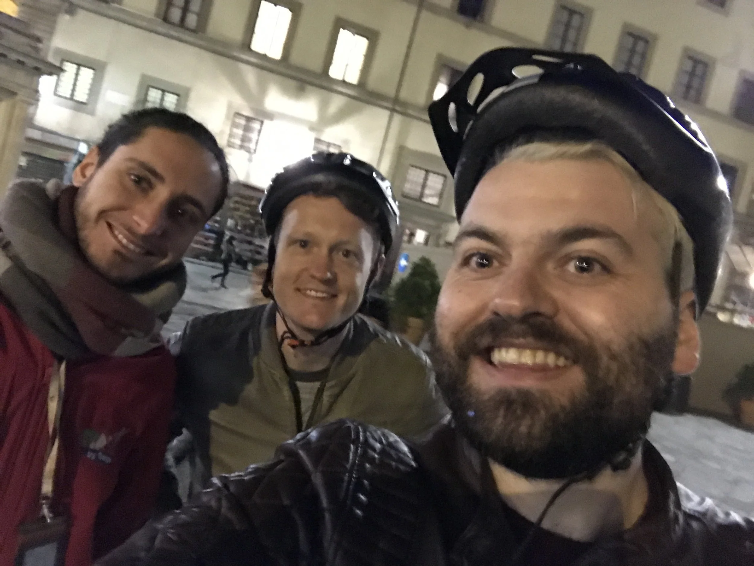 The Florence Segway tour was our first one we took at night