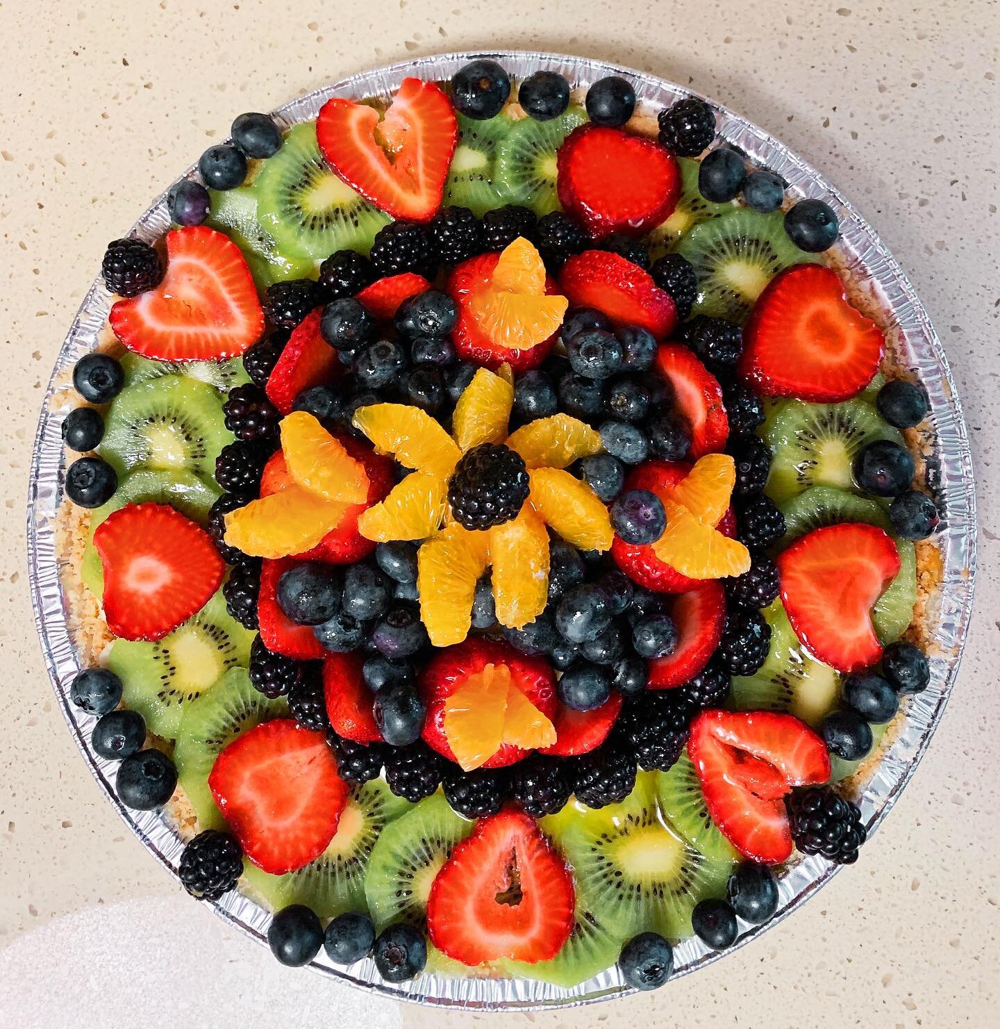How do we know summer is close? &mdash;When all were craving are fruit tarts! Order yours today! They are berry good!😉🥝🍓🍋🍇🥭🍒🍑 #fruittart #summertreats #summersweets #anageesbakes #sweet #summervibes #summersweetfruits #fruits #kiwi