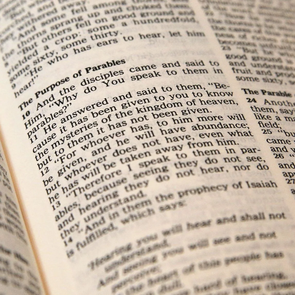 Preparation for the Kingdom