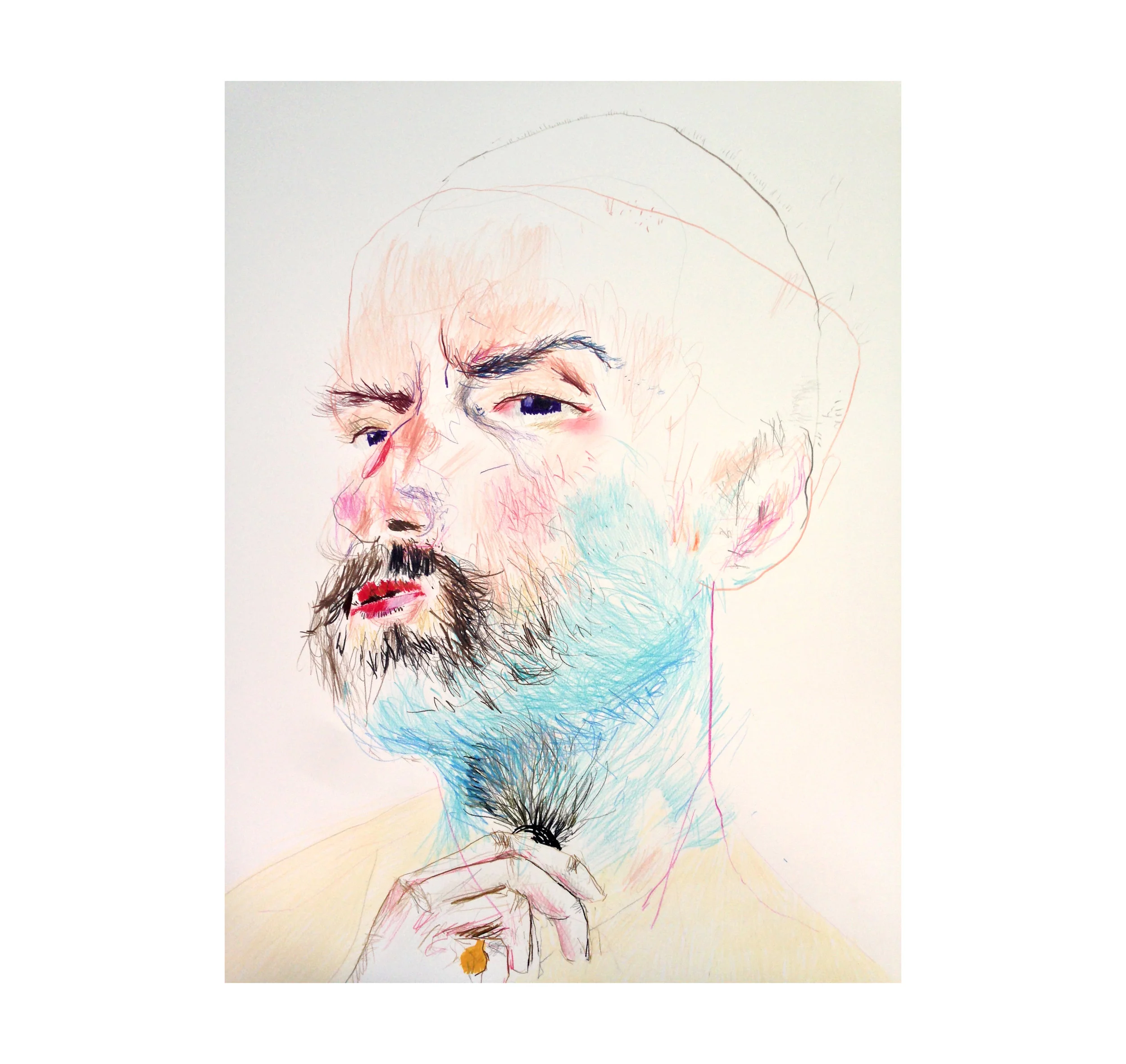 'Blue Beard' 2015 SOLD