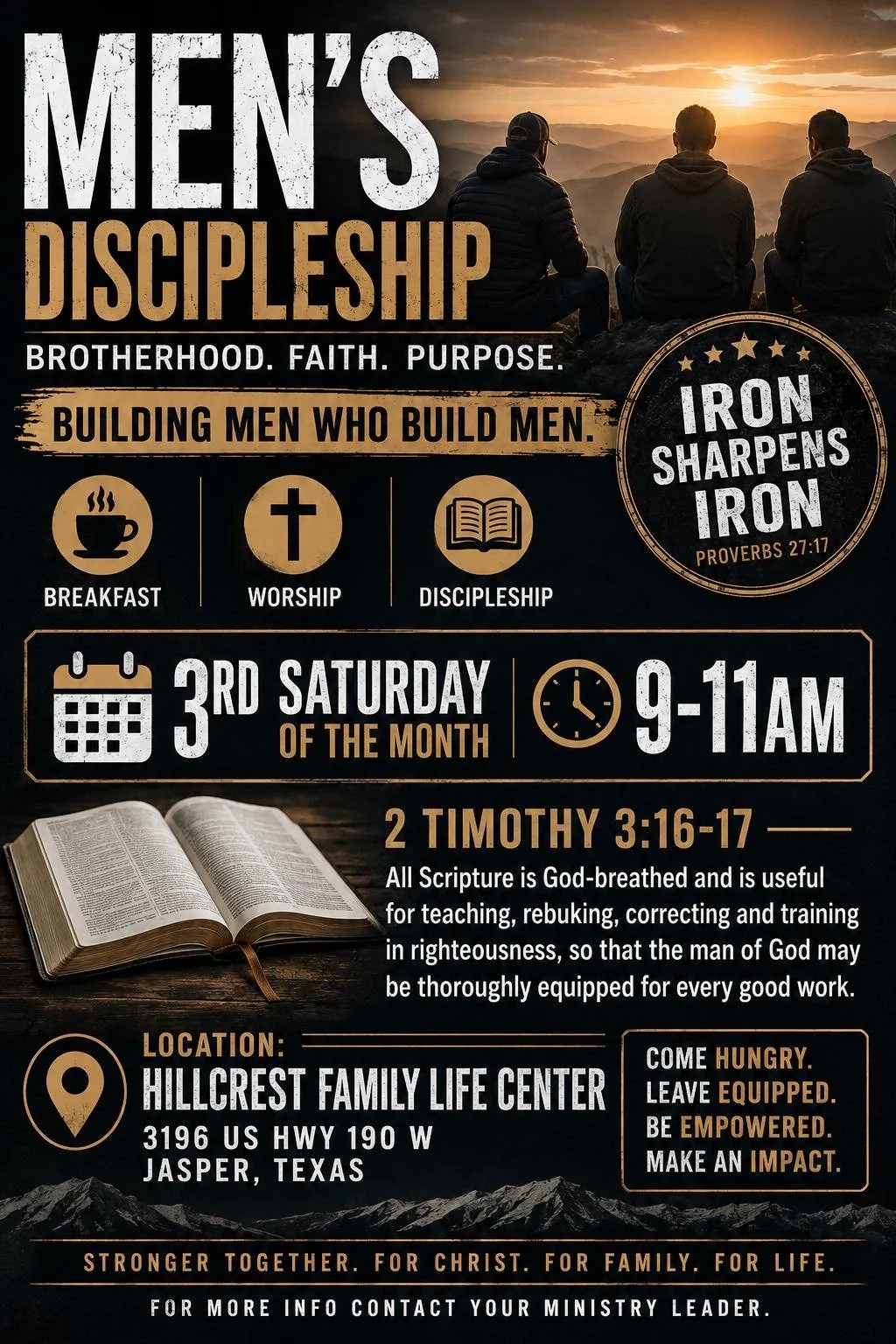 Men's Discipleship Breakfast