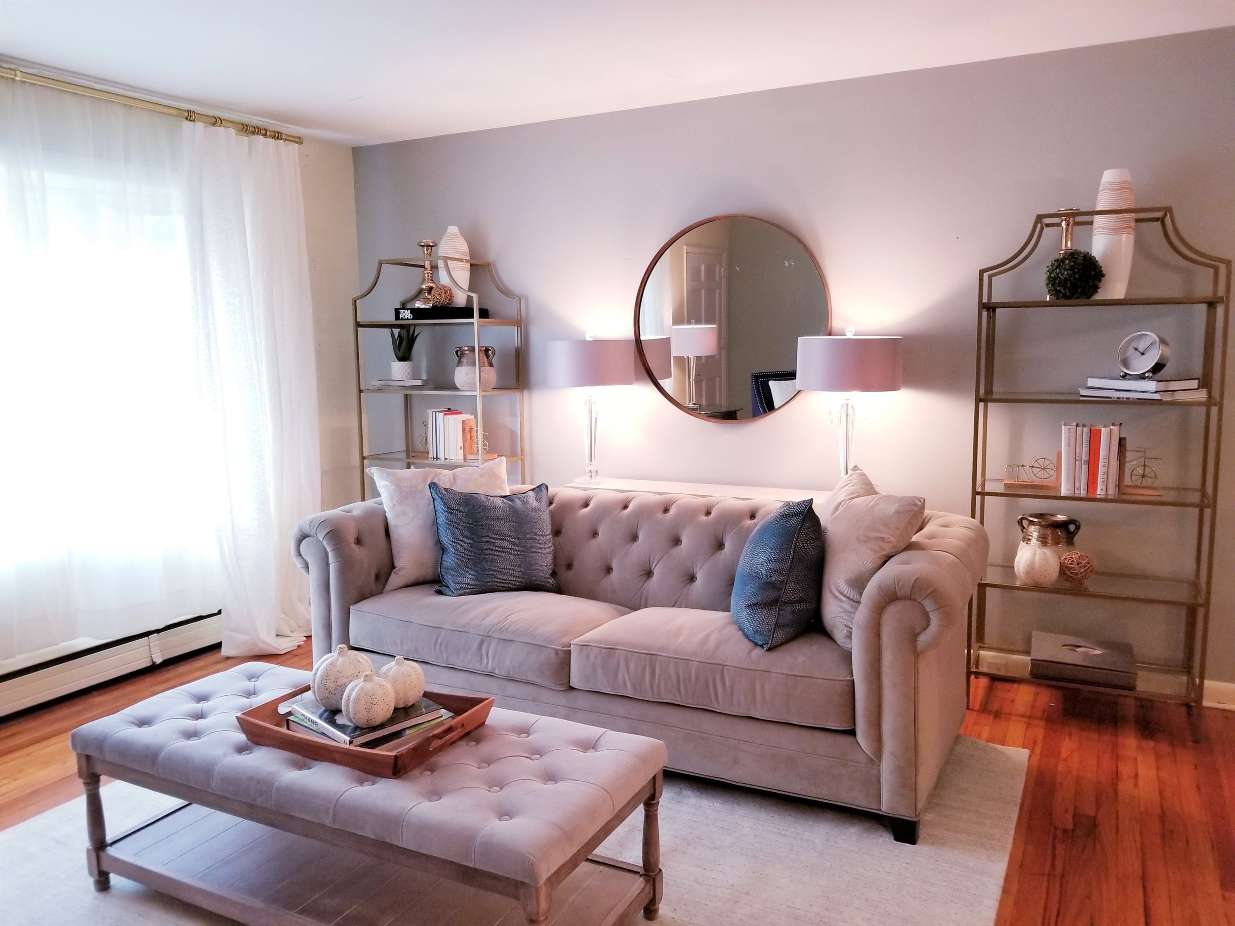 Occupied Home Staging - Montclair, NJ