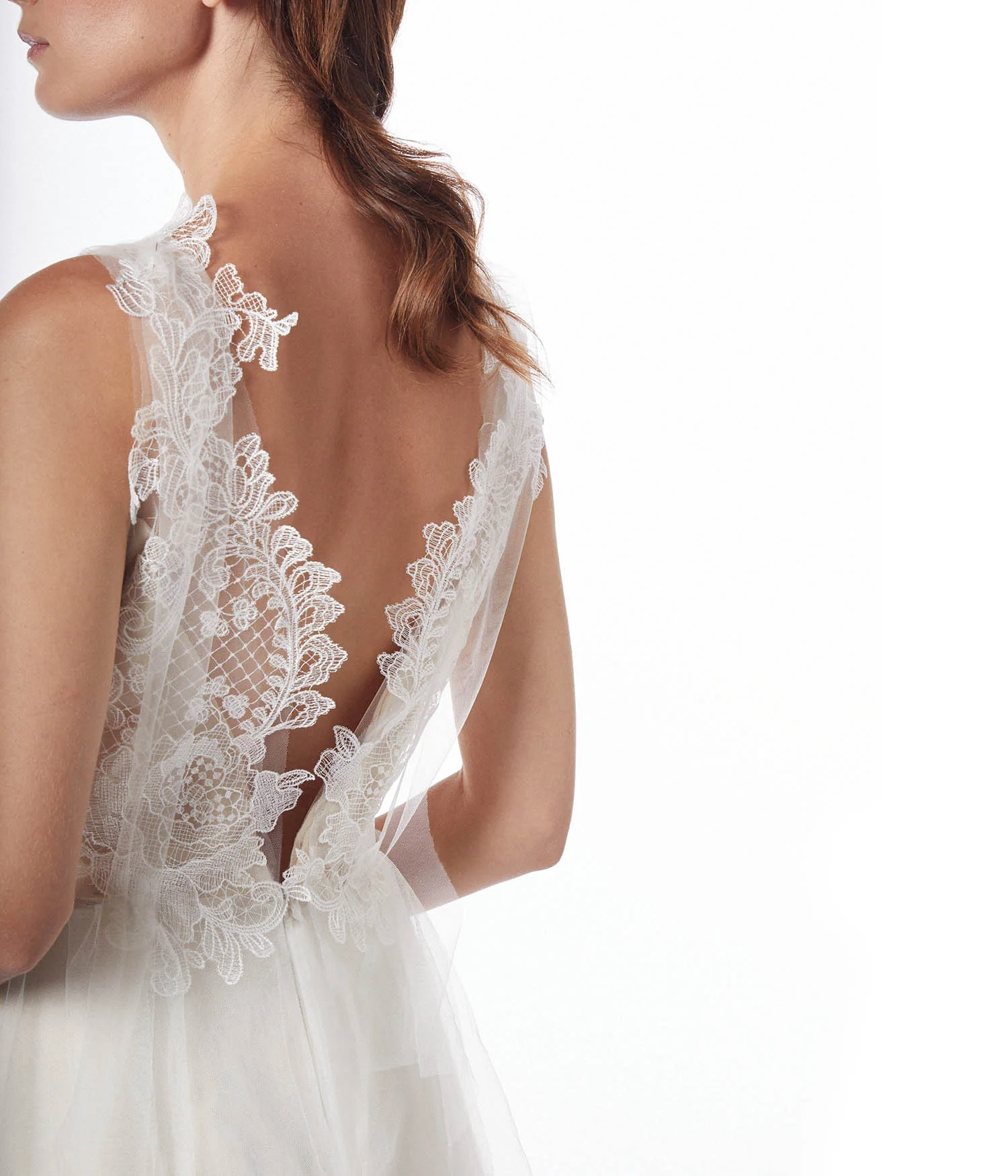 embroidered wedding dress