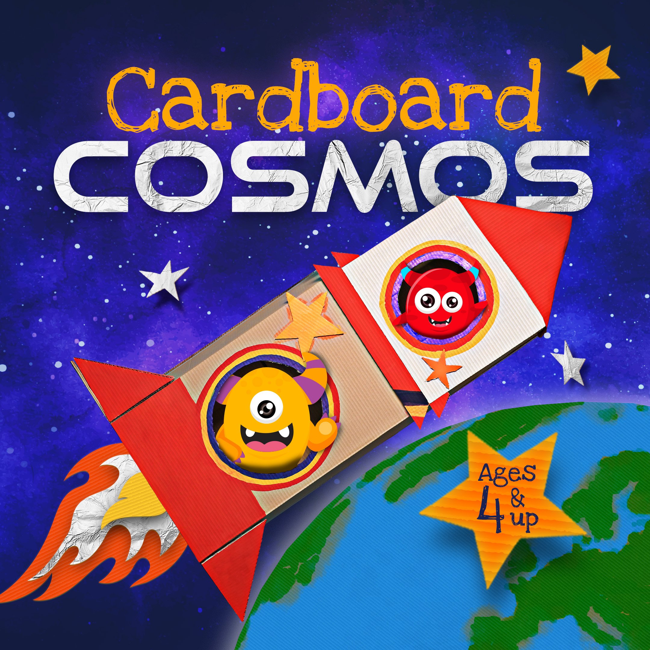 Cardboard Cosmos at Healey Community Centre, Batley