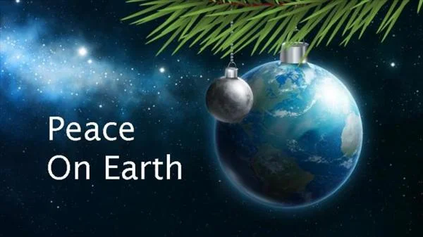 Peace on Earth: Wait for it.