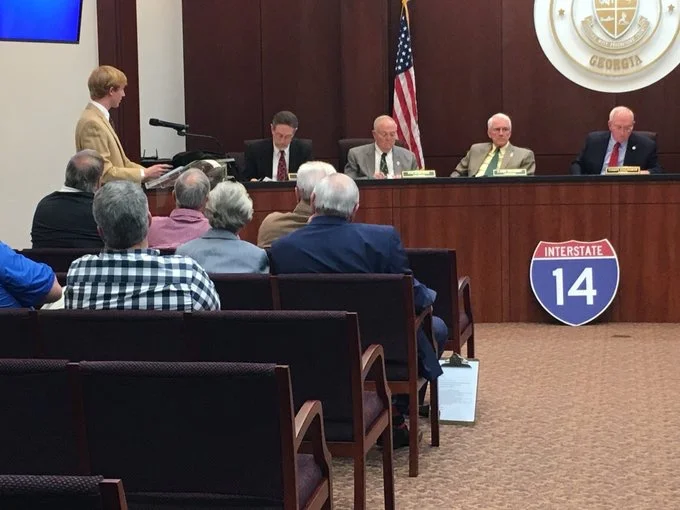 College Student Makes Case for New Interstate to Houston Co. Commissioners