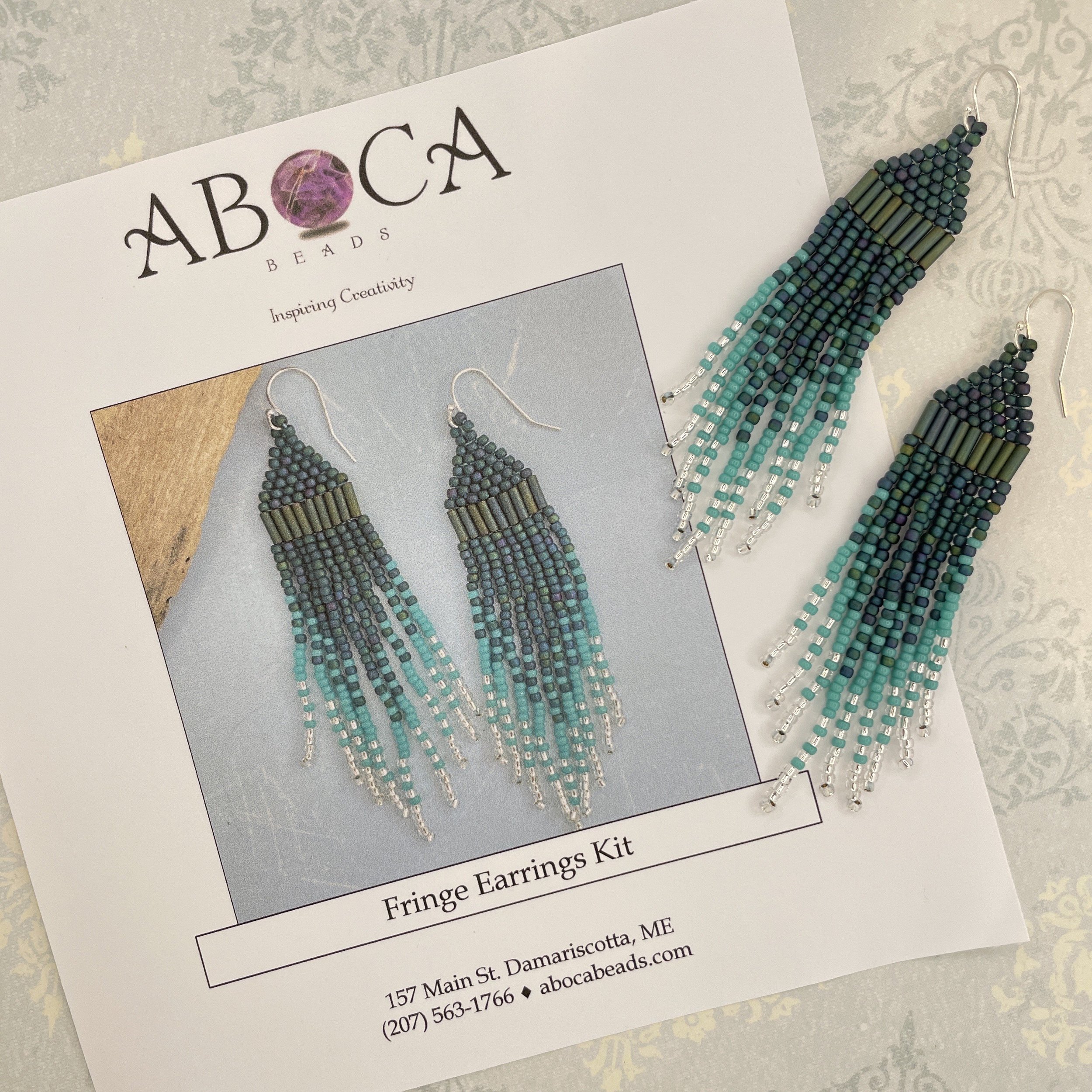 Fringe Earrings Kit — ABOCA Beads