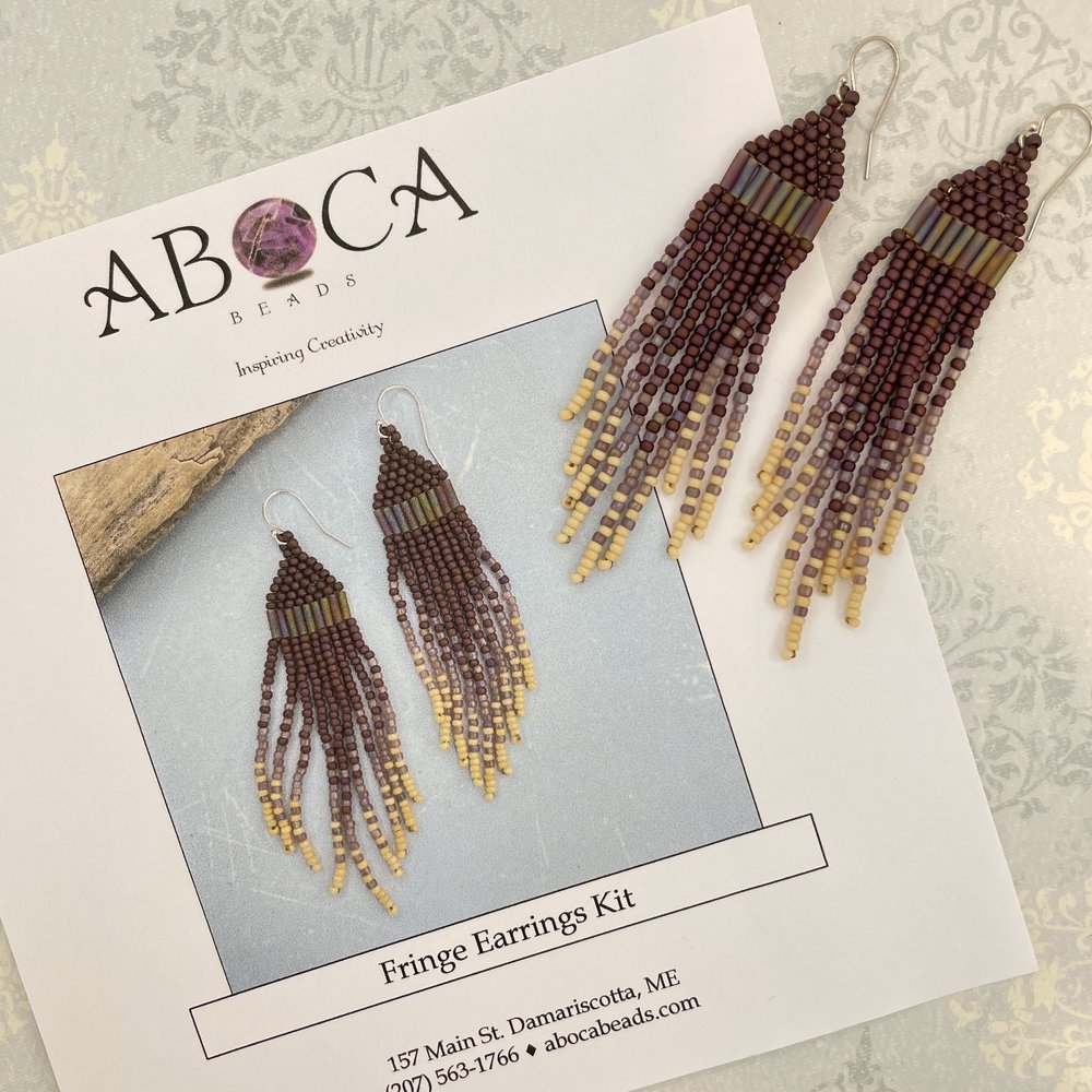 Fringe Earrings Kit — ABOCA Beads